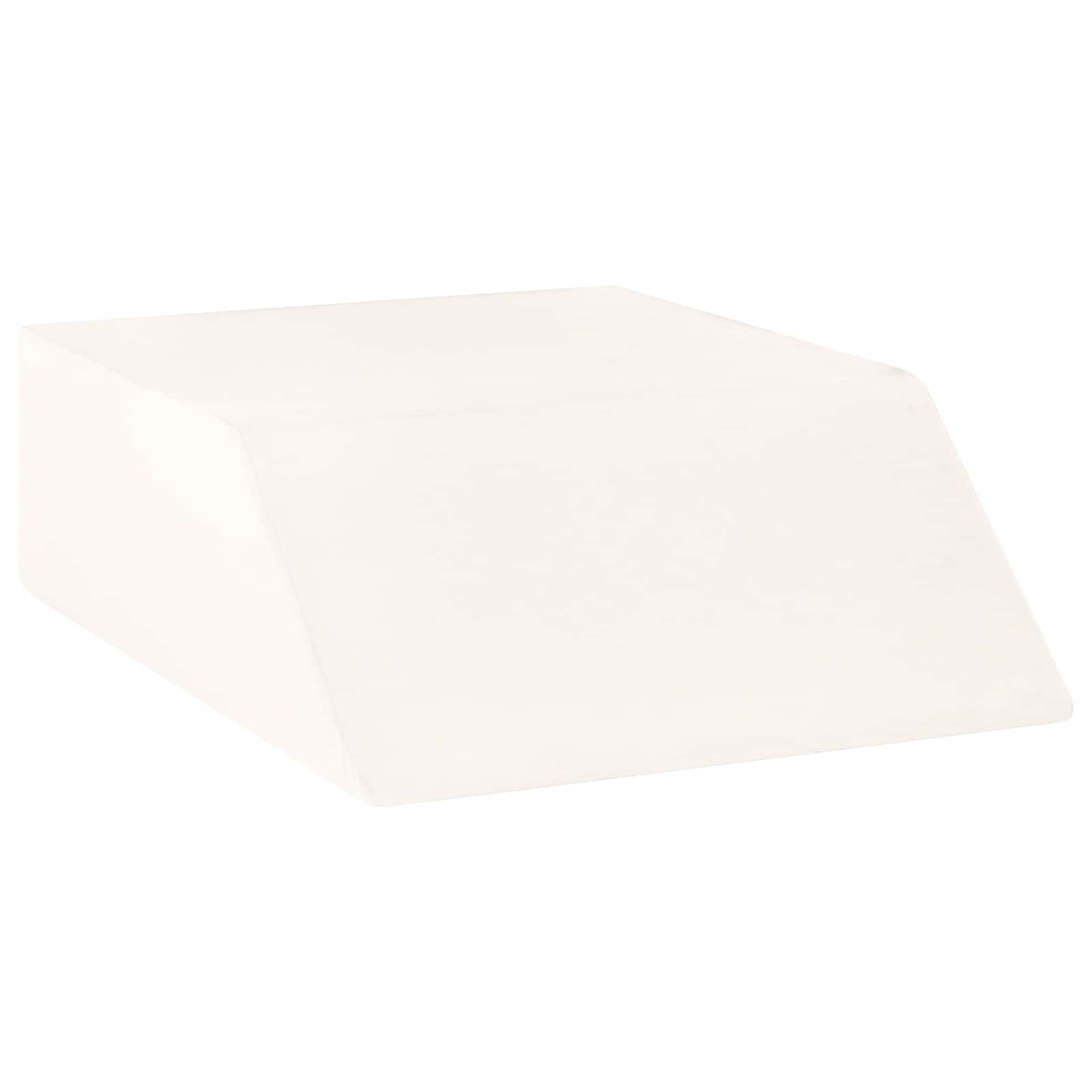 Cuscino per Gambe 63 x 52 x 19,5 cm Duro Schiuma PU Bianco