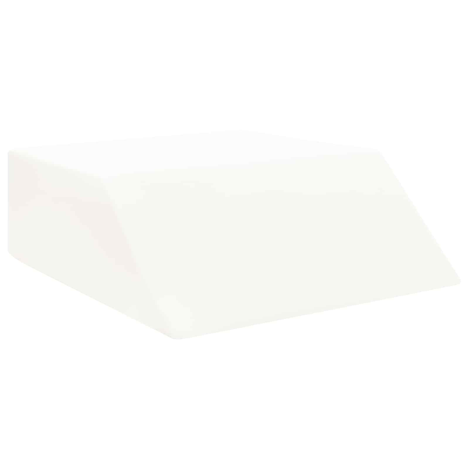 Cuscino per Gambe 63 x 52 x 19,5 cm Duro Schiuma PU Bianco