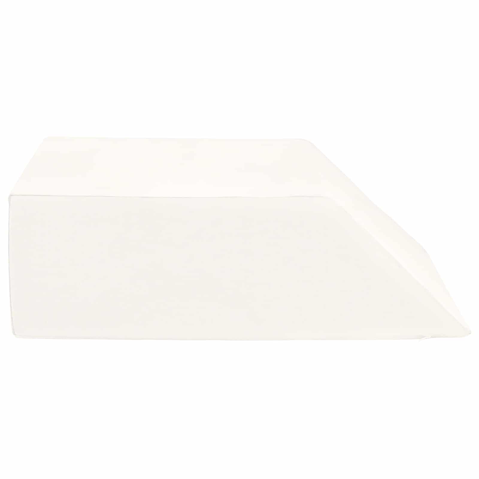 Cuscino per Gambe 63 x 52 x 19,5 cm Duro Schiuma PU Bianco