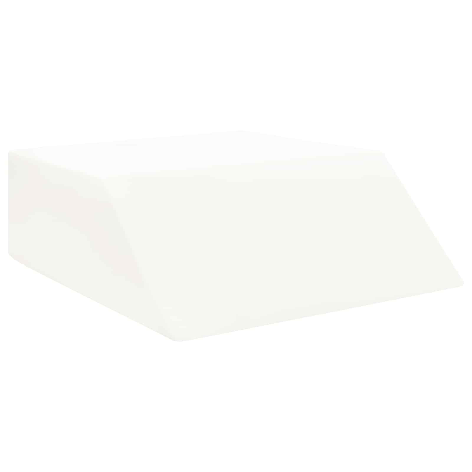 Cuscino per Gambe 63 x 52 x 19 cm Duro Schiuma PU Grigio