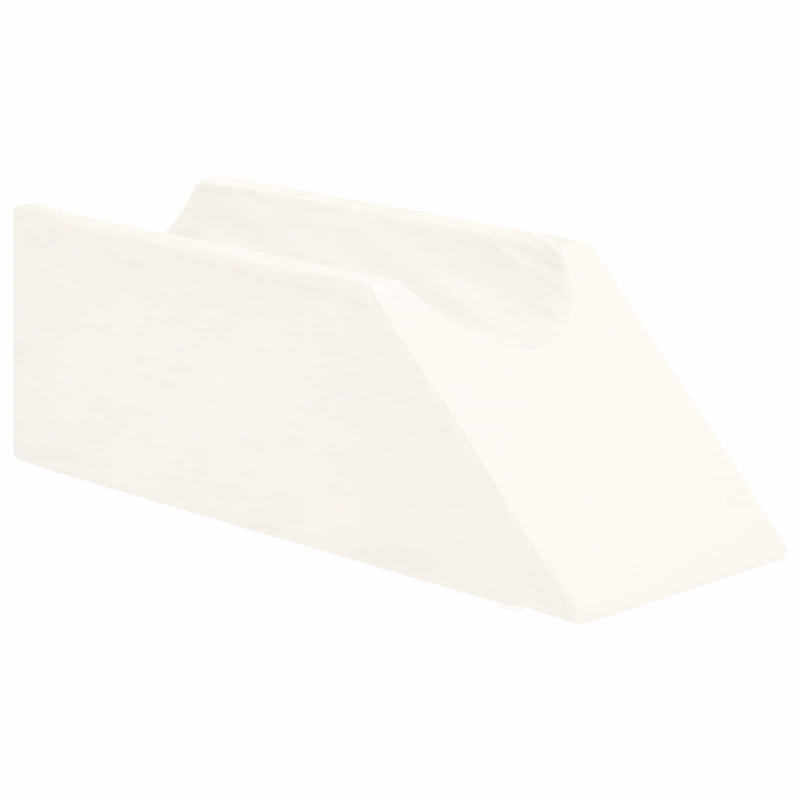 Cuscino per Gambe 68 x 25 x 21,5 cm Duro Schiuma PU Bianco