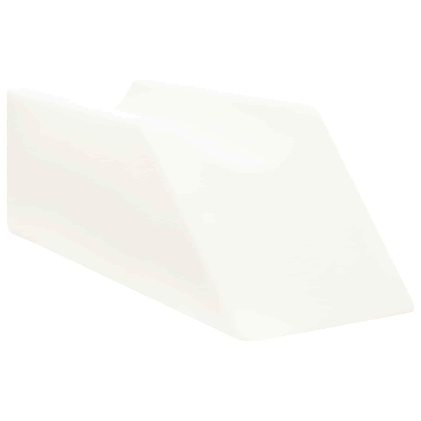 Cuscino per Gambe 68 x 25 x 21,5 cm Duro Schiuma PU Bianco
