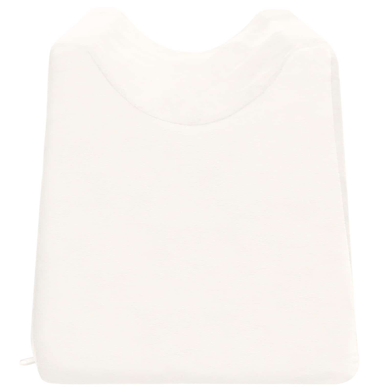 Cuscino per Gambe 68 x 25 x 21,5 cm Duro Schiuma PU Bianco