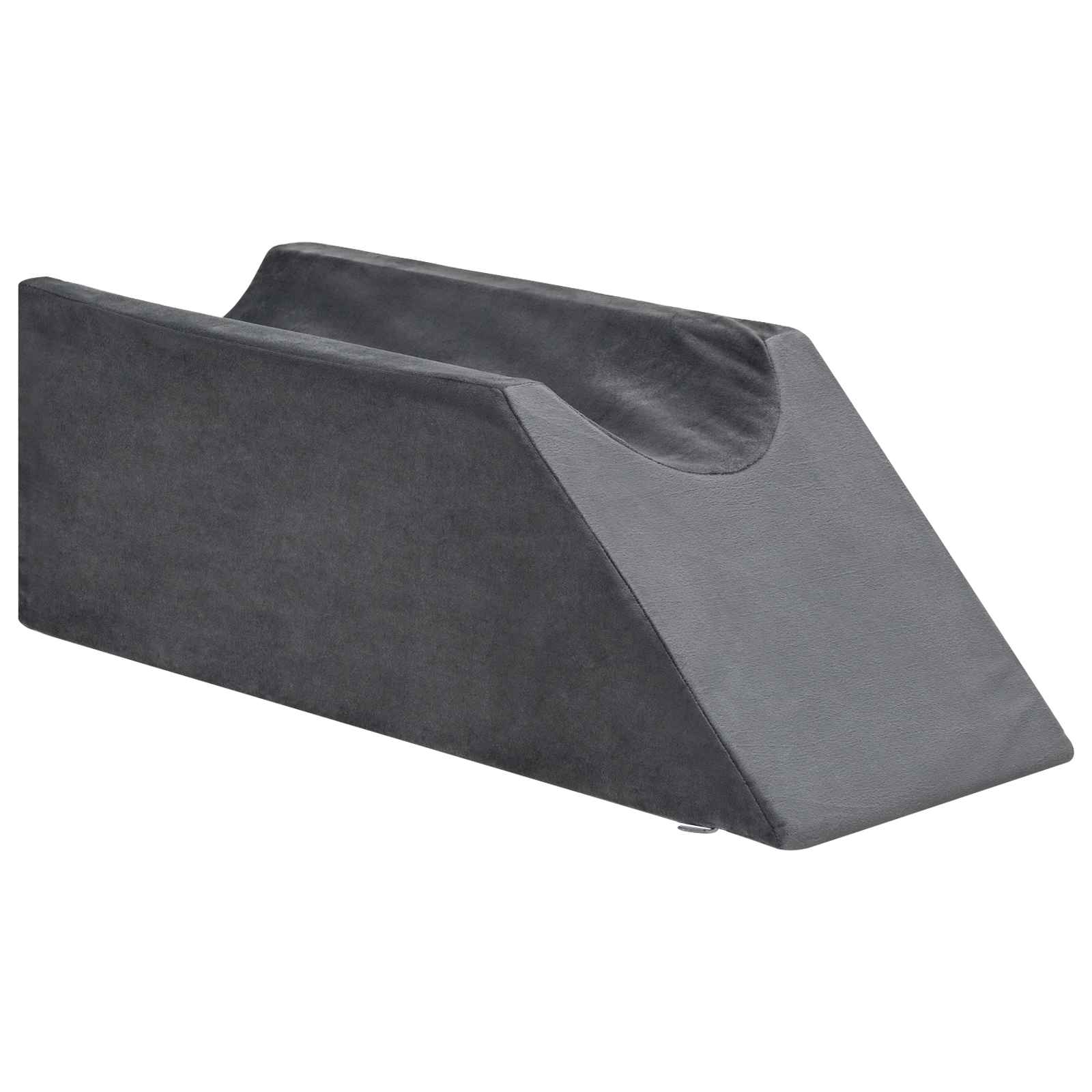 Cuscino per Gambe 68 x 25 x 21,5 cm Duro Schiuma PU Grigio