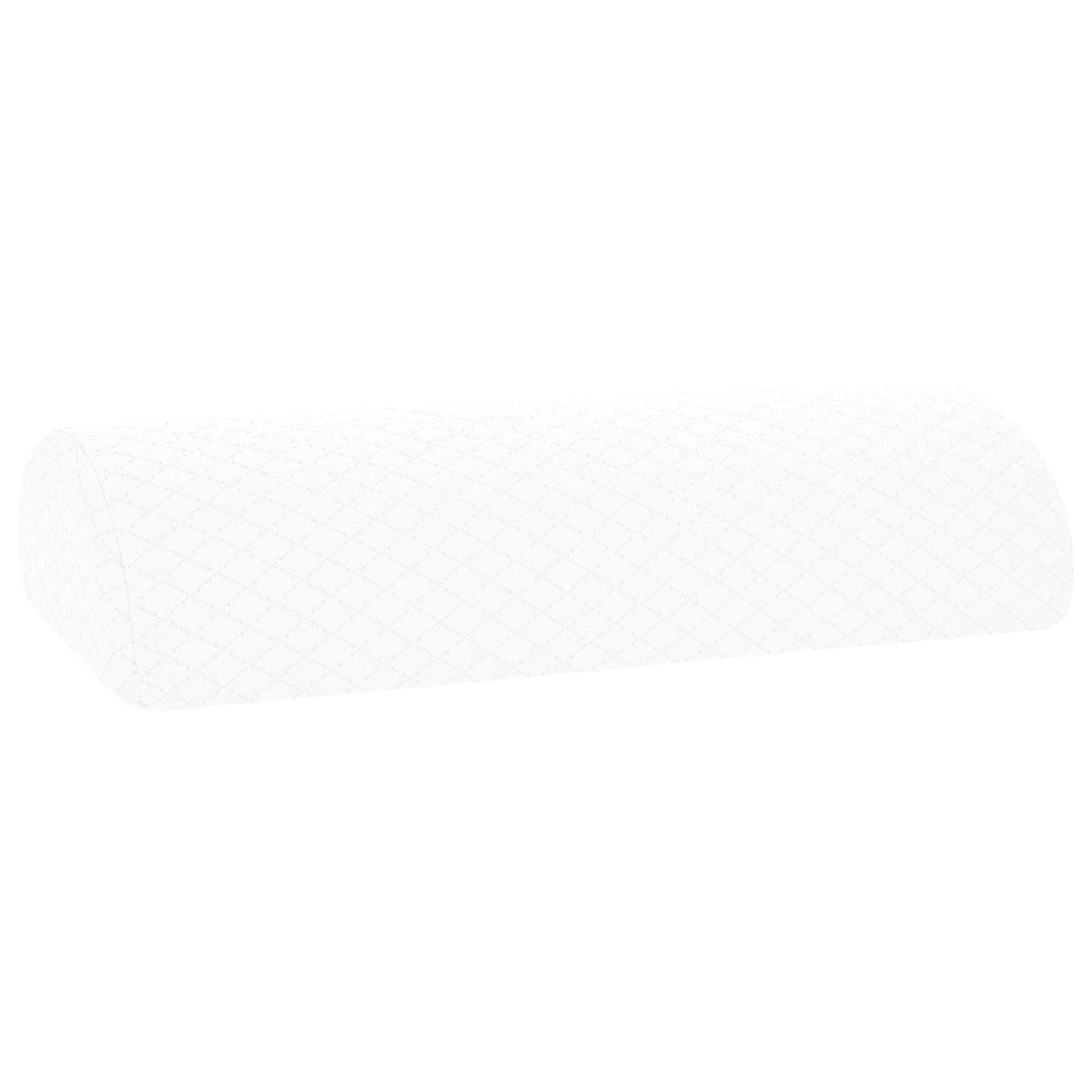 Cuscino per Gambe 52 x 20 x 12 cm Medio Schiuma Memory Bianco