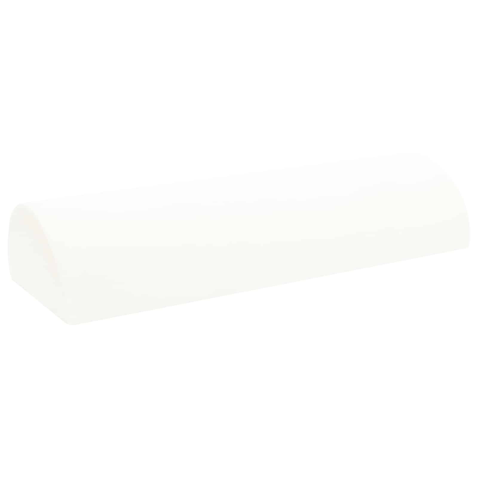 Cuscino per Gambe 52 x 20 x 12 cm Medio Schiuma Memory Bianco