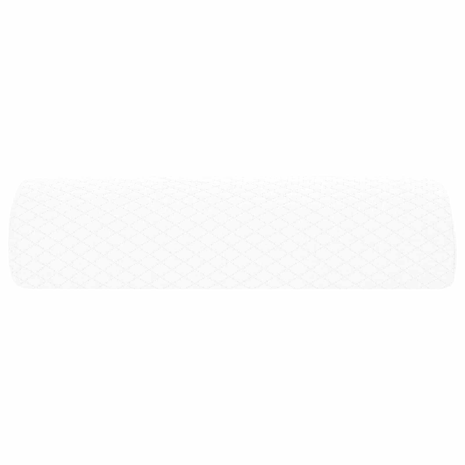 Cuscino per Gambe 52 x 20 x 12 cm Medio Schiuma Memory Bianco