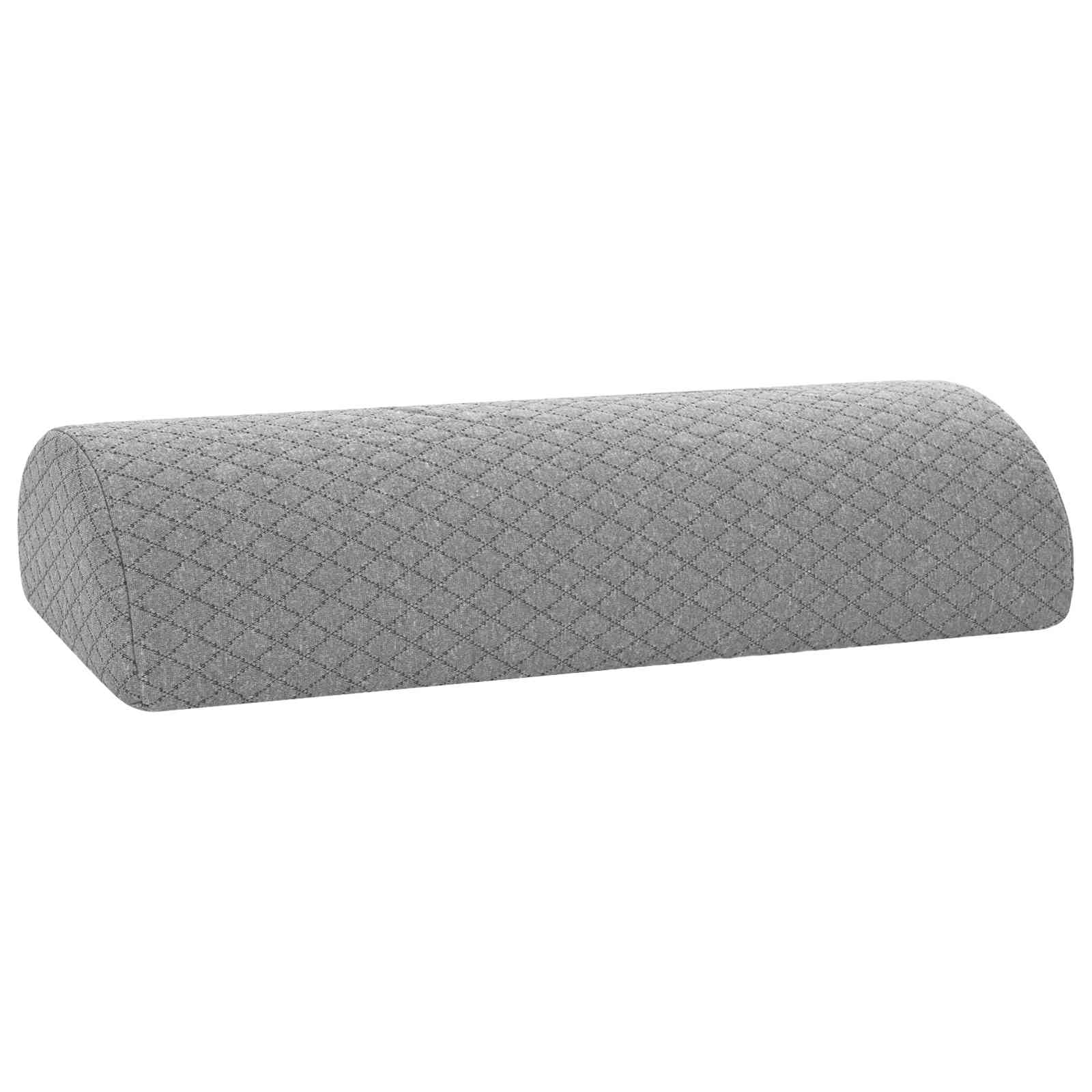 Cuscino per Gambe 52 x 20 x 11 cm Medio Schiuma Memory Grigio