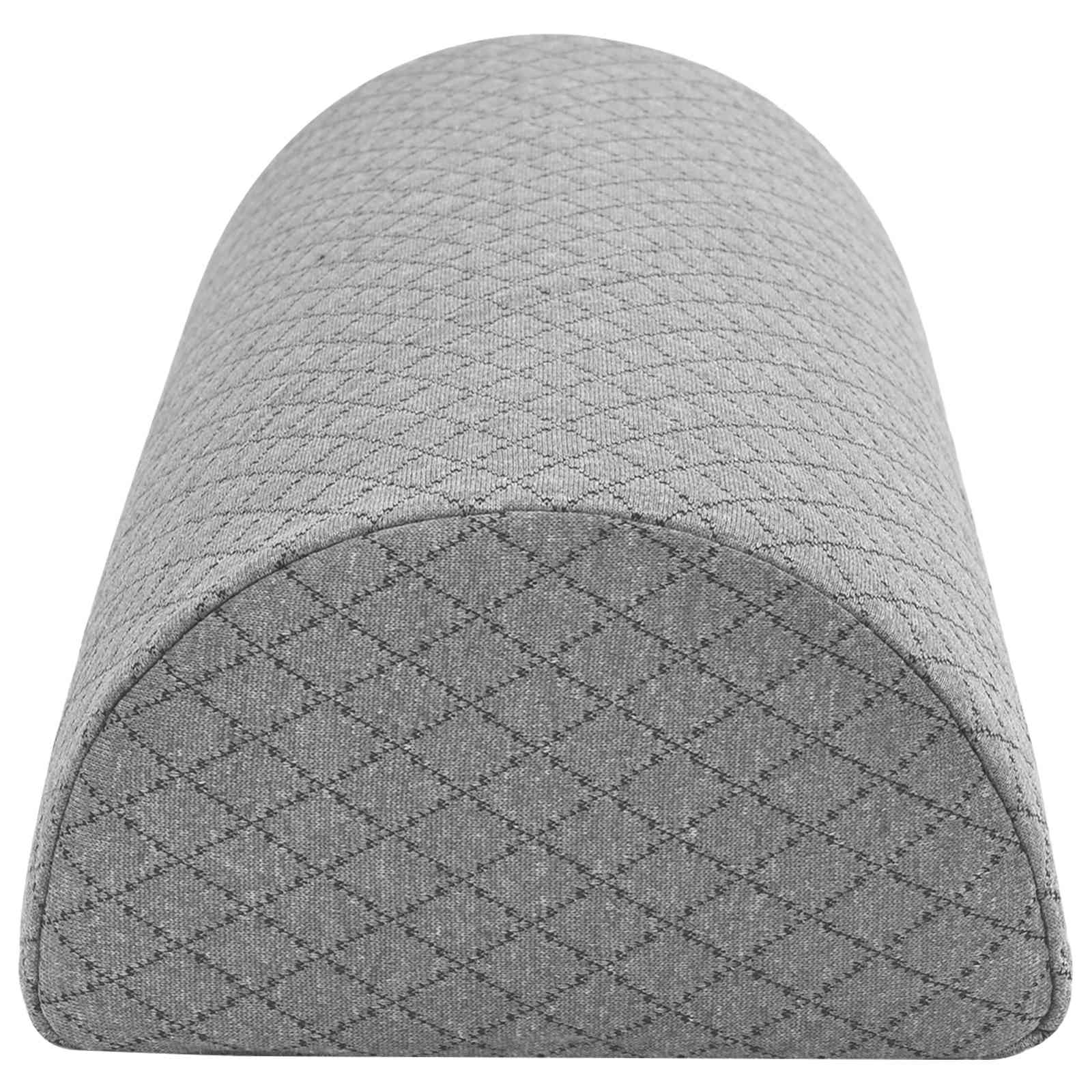 Cuscino per Gambe 52 x 20 x 11 cm Medio Schiuma Memory Grigio