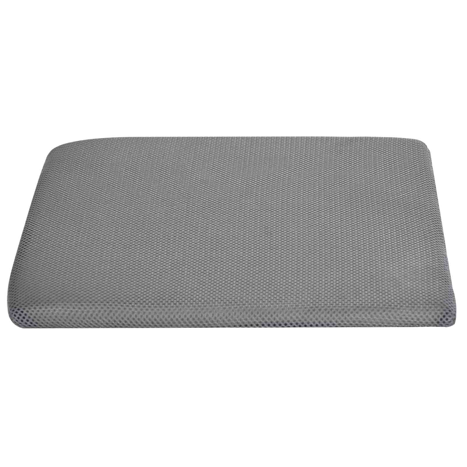 Cuscino per la seduta Grigio 39 x 38 x 8,5 cm Schiuma PU