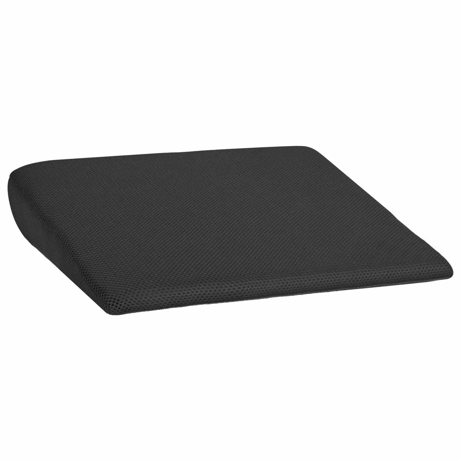 Cuscino per la seduta Nero 39 x 38 x 8,5 cm Schiuma PU
