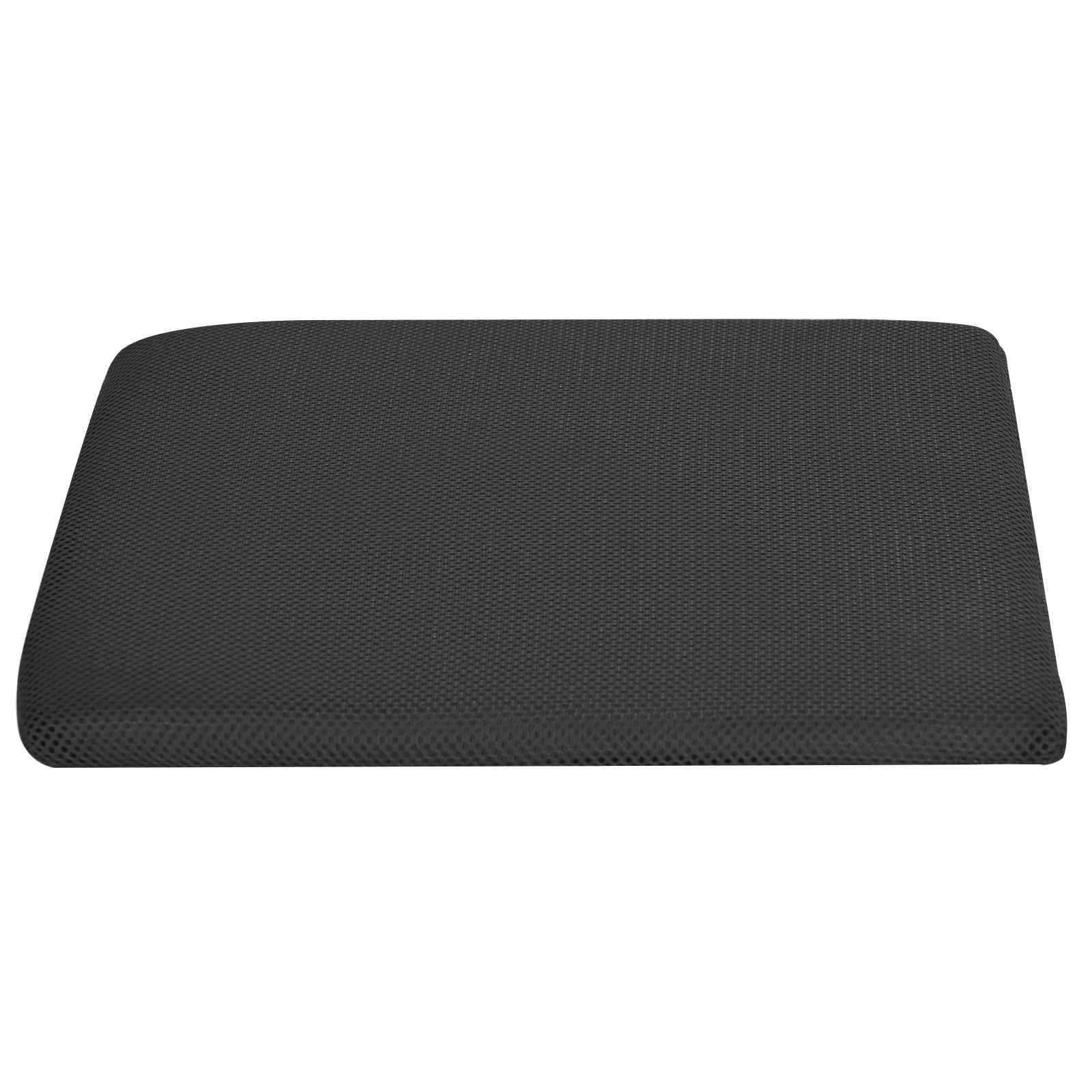 Cuscino per la seduta Nero 39 x 38 x 8,5 cm Schiuma PU
