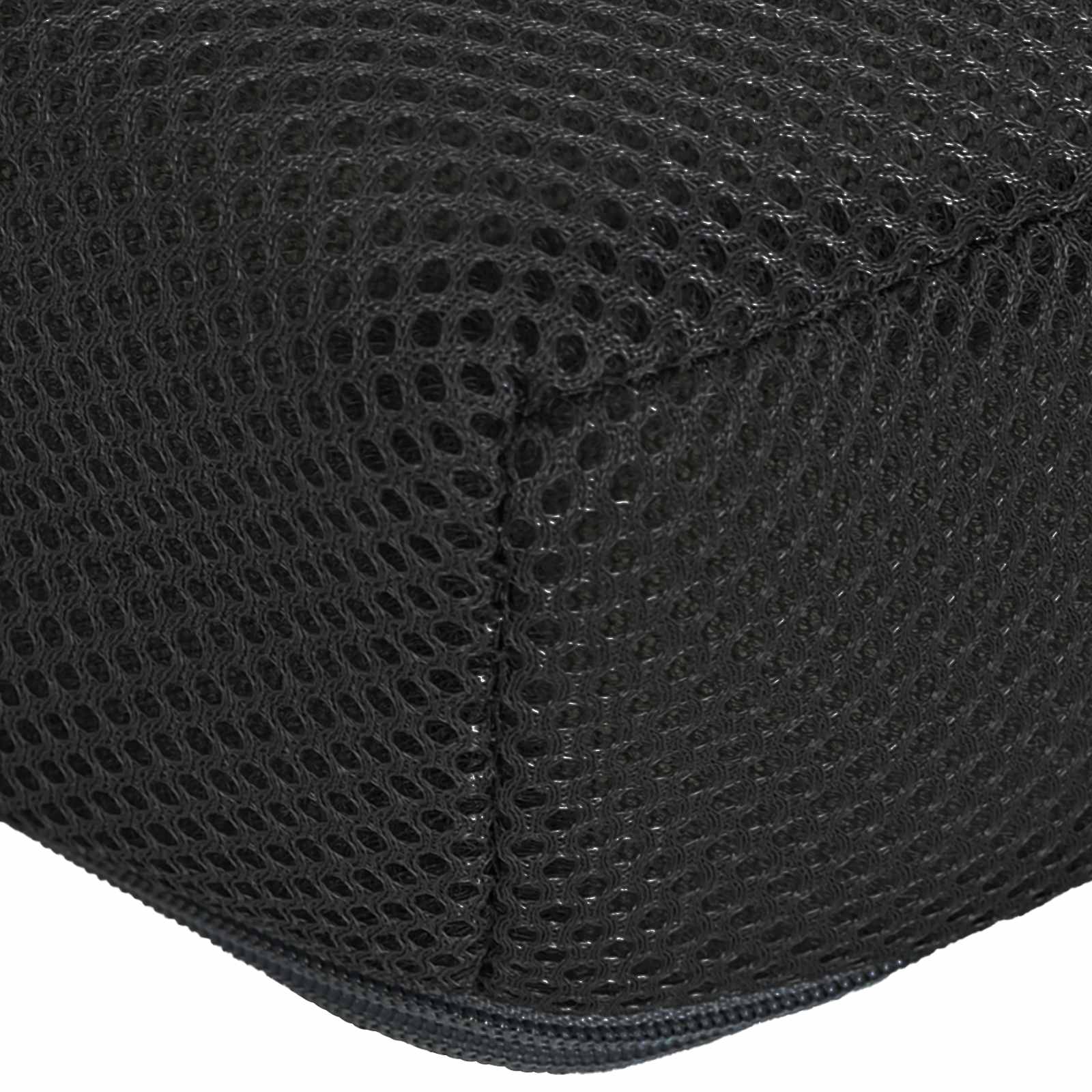 Cuscino per la seduta Nero 39 x 38 x 8,5 cm Schiuma PU