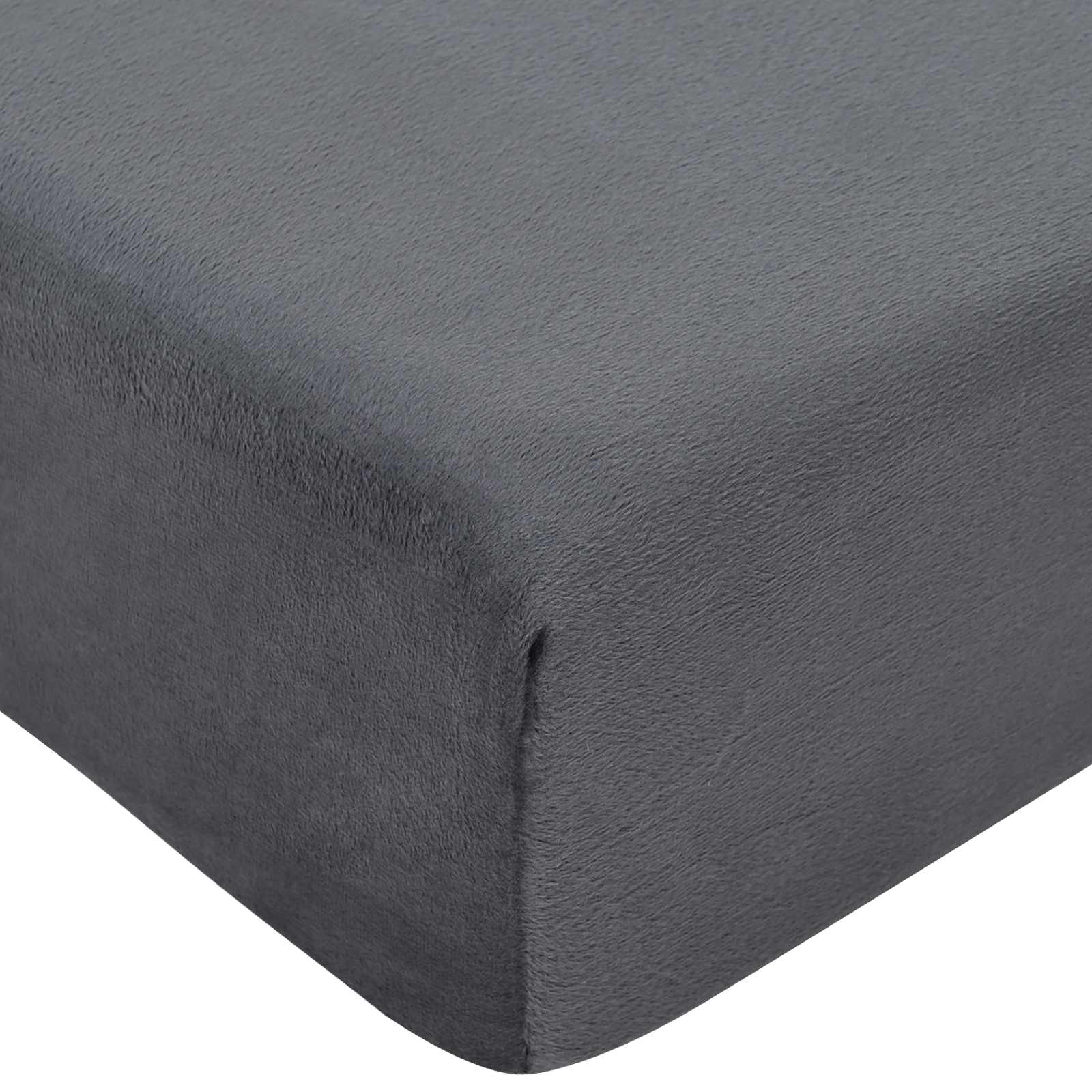 Cuscino per la seduta 40 x 40 x 10 cm Schiuma PU Grigio