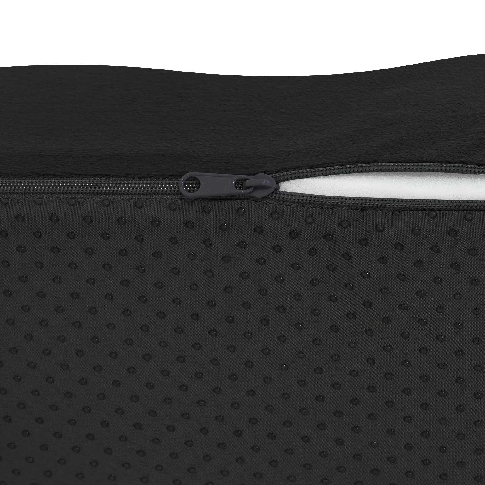 Cuscino per la seduta Nero 40 x 40 x 13 cm Schiuma PU