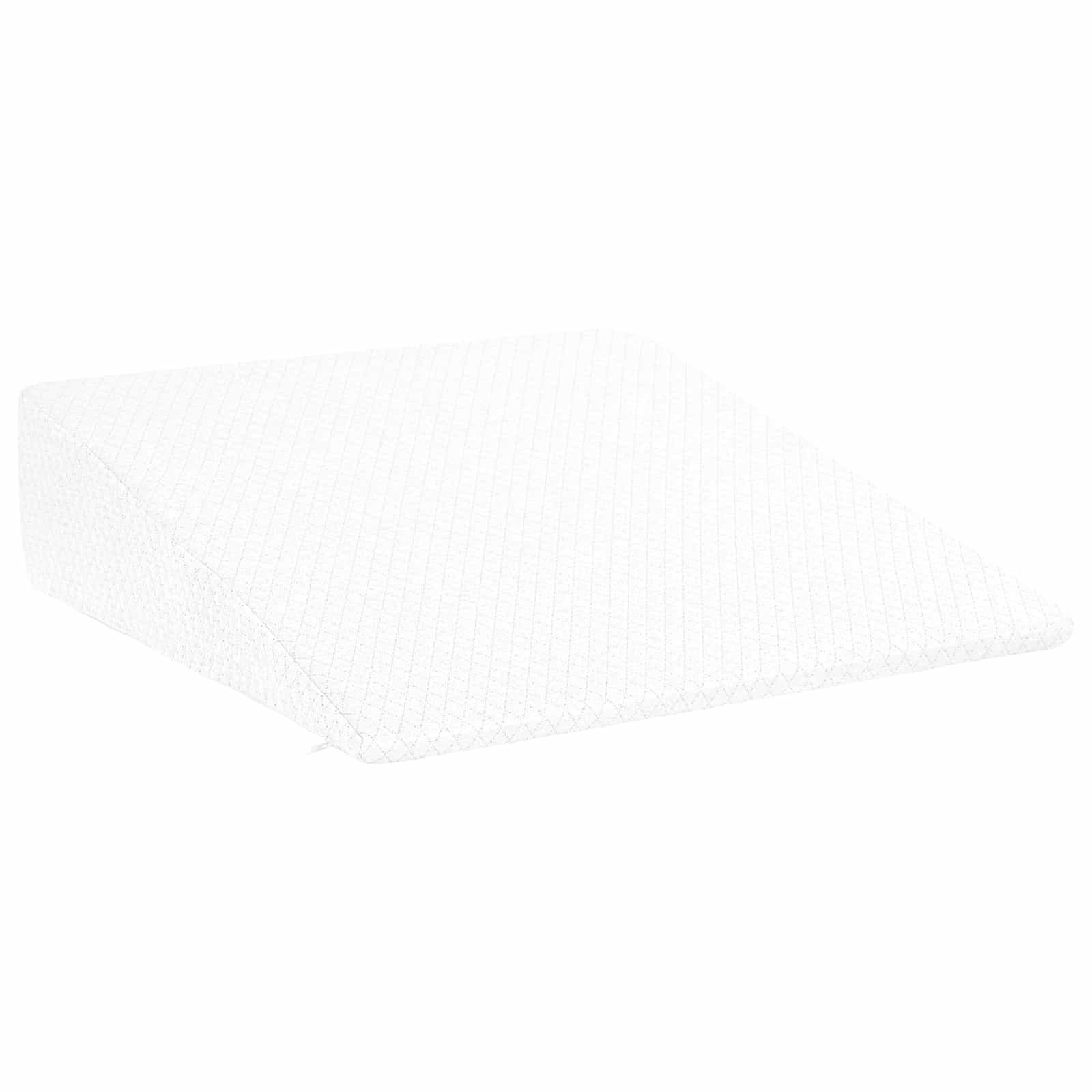 Cuscino a Wedge 69 x 64 x 19 cm Medio Schiuma Memory Bianco