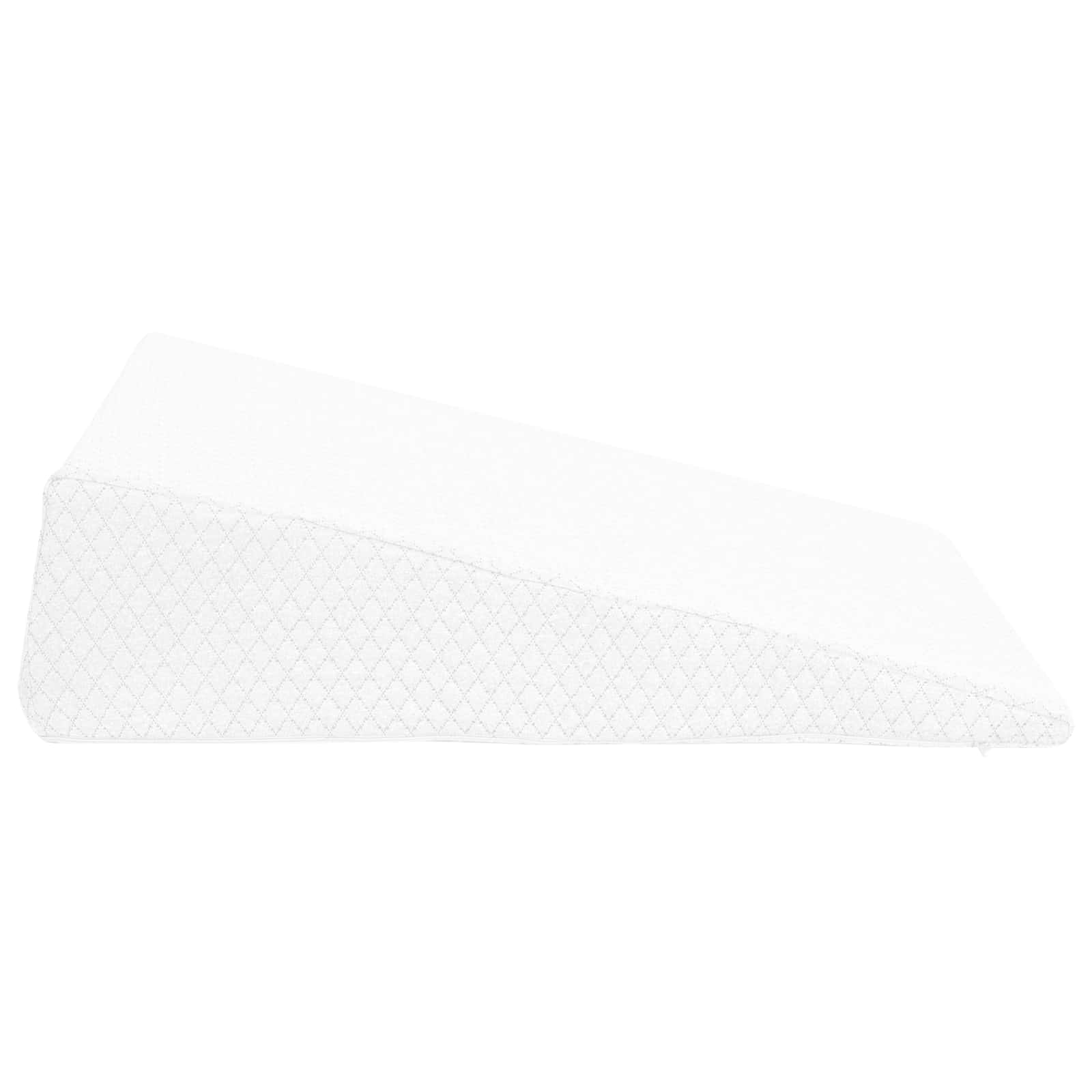 Cuscino a Wedge 69 x 64 x 19 cm Medio Schiuma Memory Bianco