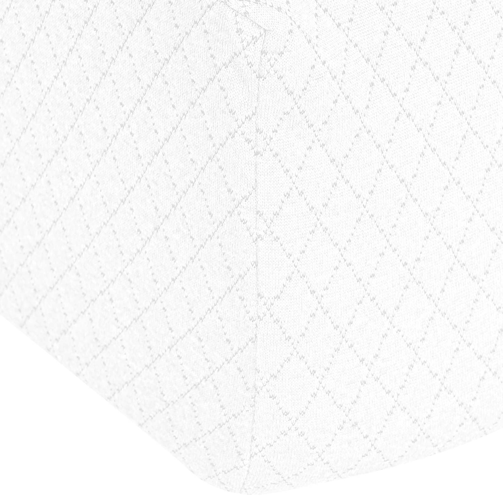Cuscino a Wedge 69 x 64 x 19 cm Medio Schiuma Memory Bianco