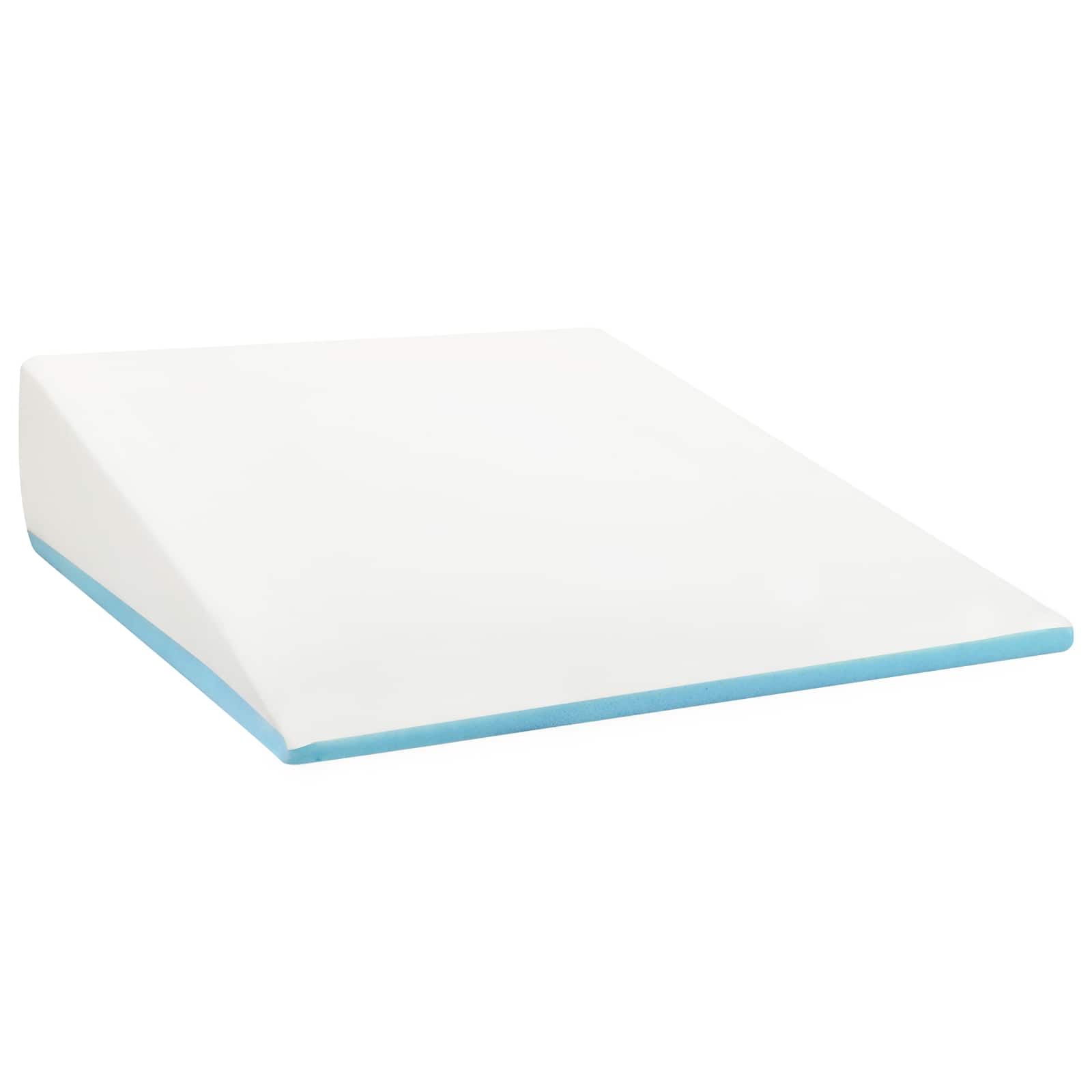 Cuscino a Wedge 69 x 64 x 19 cm Medio Schiuma Memory Grigio