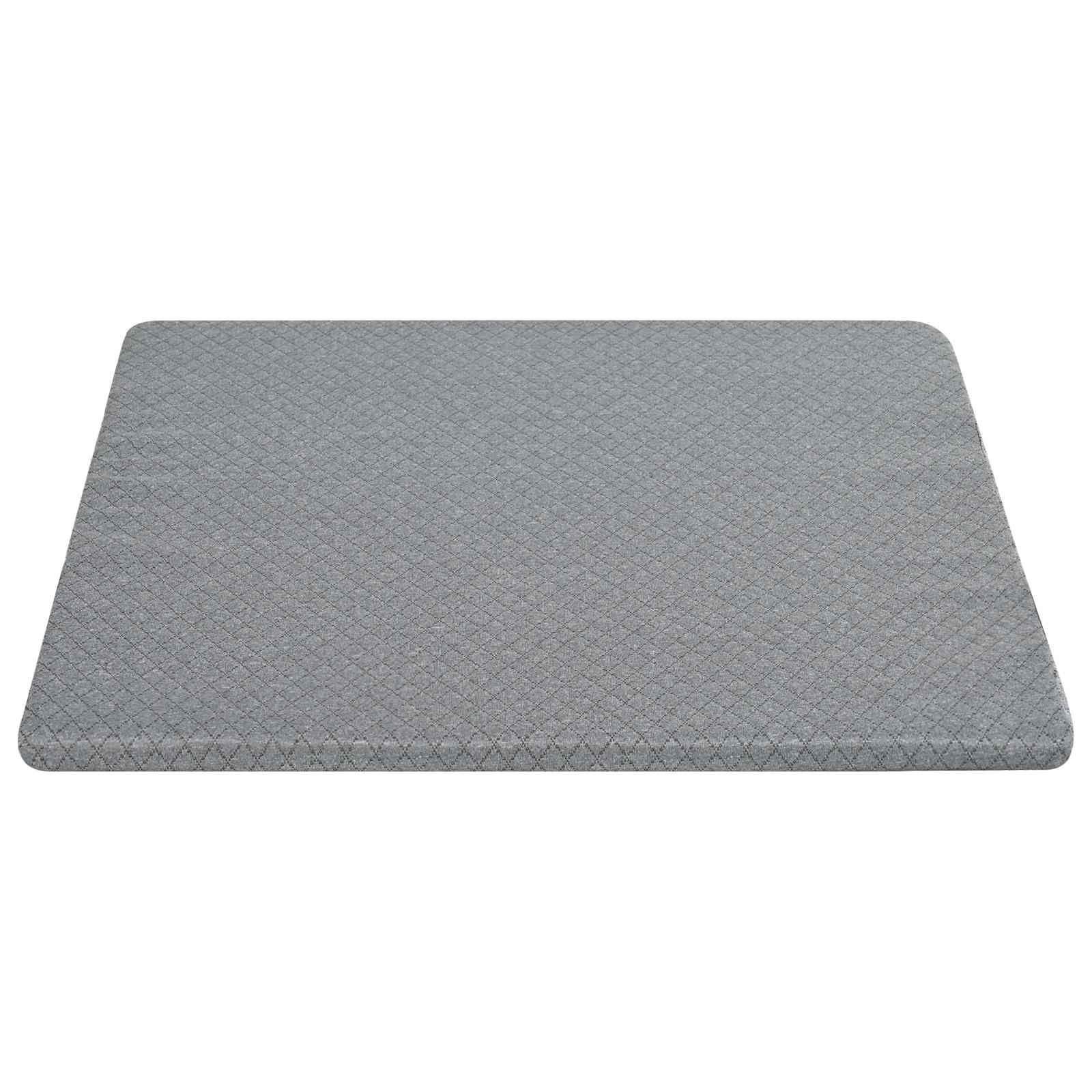 Cuscino a Wedge 69 x 64 x 19 cm Medio Schiuma Memory Grigio