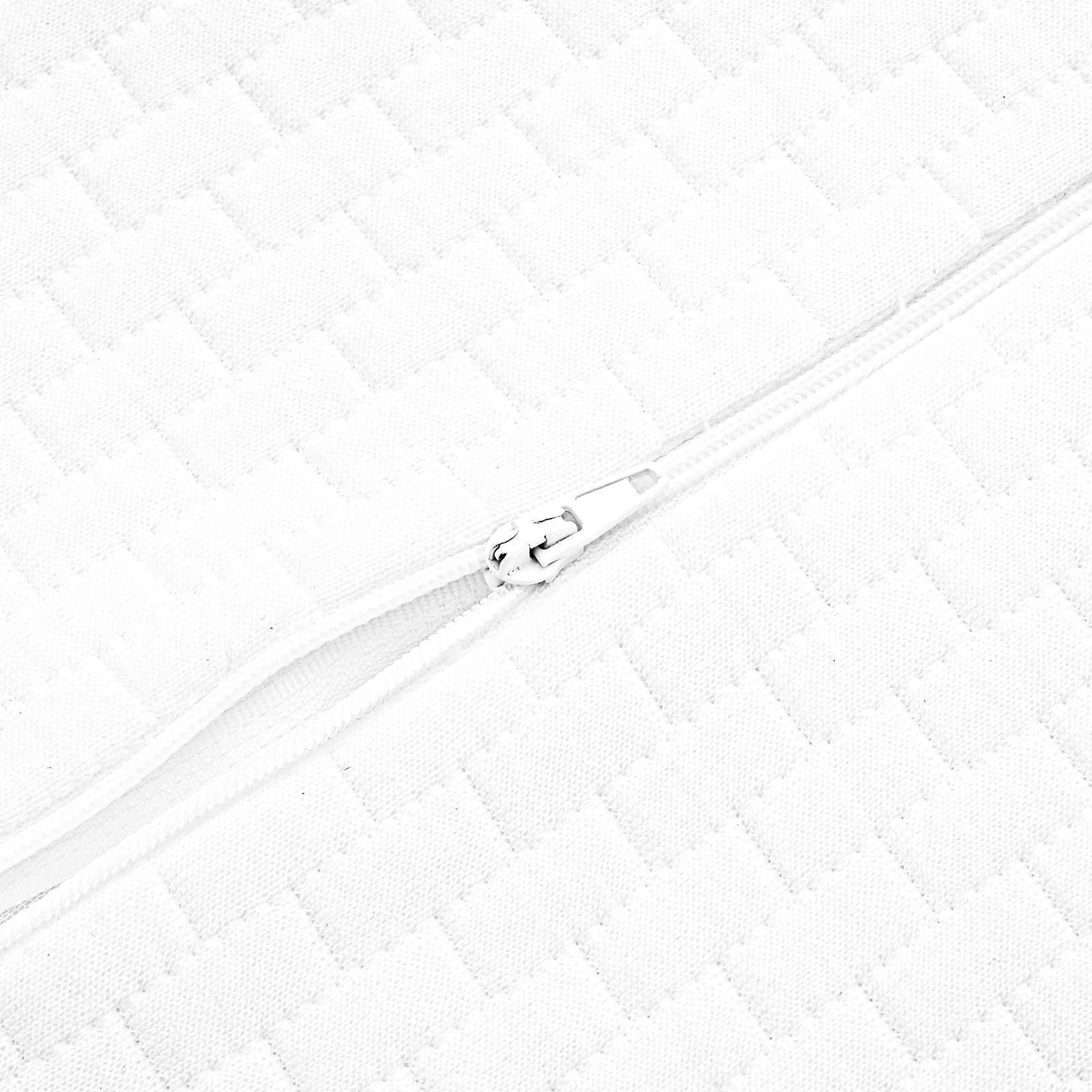 Cuscino da Letto 57 x 37 x 11,5 cm Medio Schiuma Memory Bianco