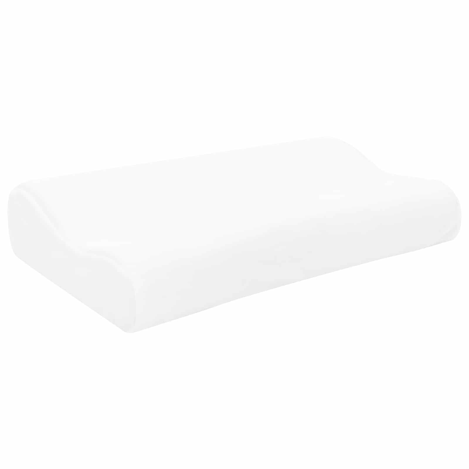 Cuscino da Letto 50 x 30 x 10,5 cm Medio Schiuma Memory Bianco