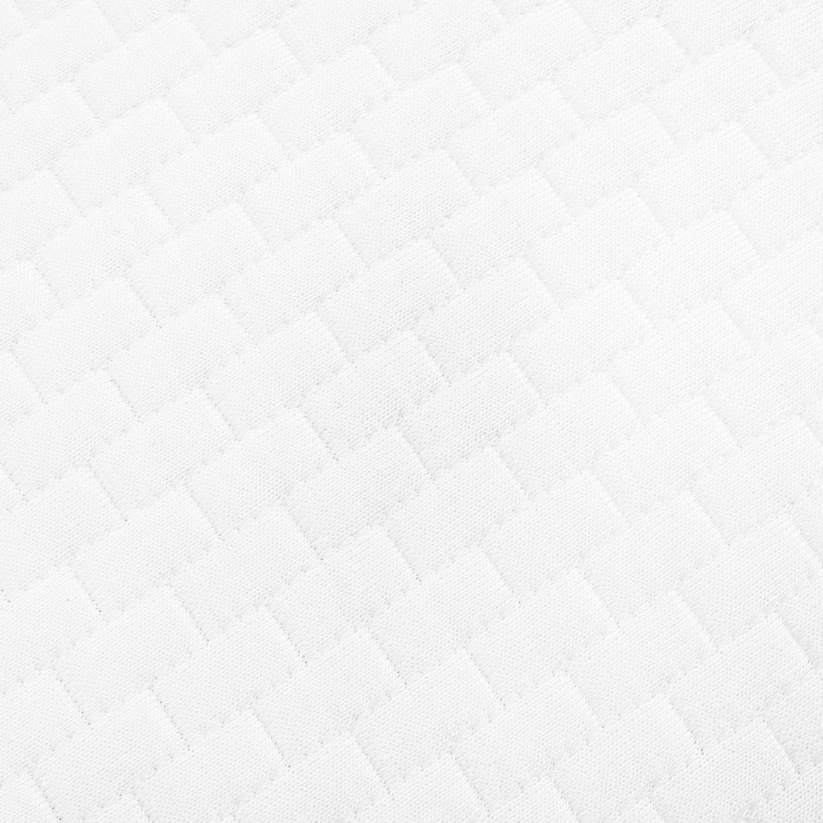 Cuscino da Letto 80 x 40 x 12,5 cm Medio Schiuma Memory Bianco