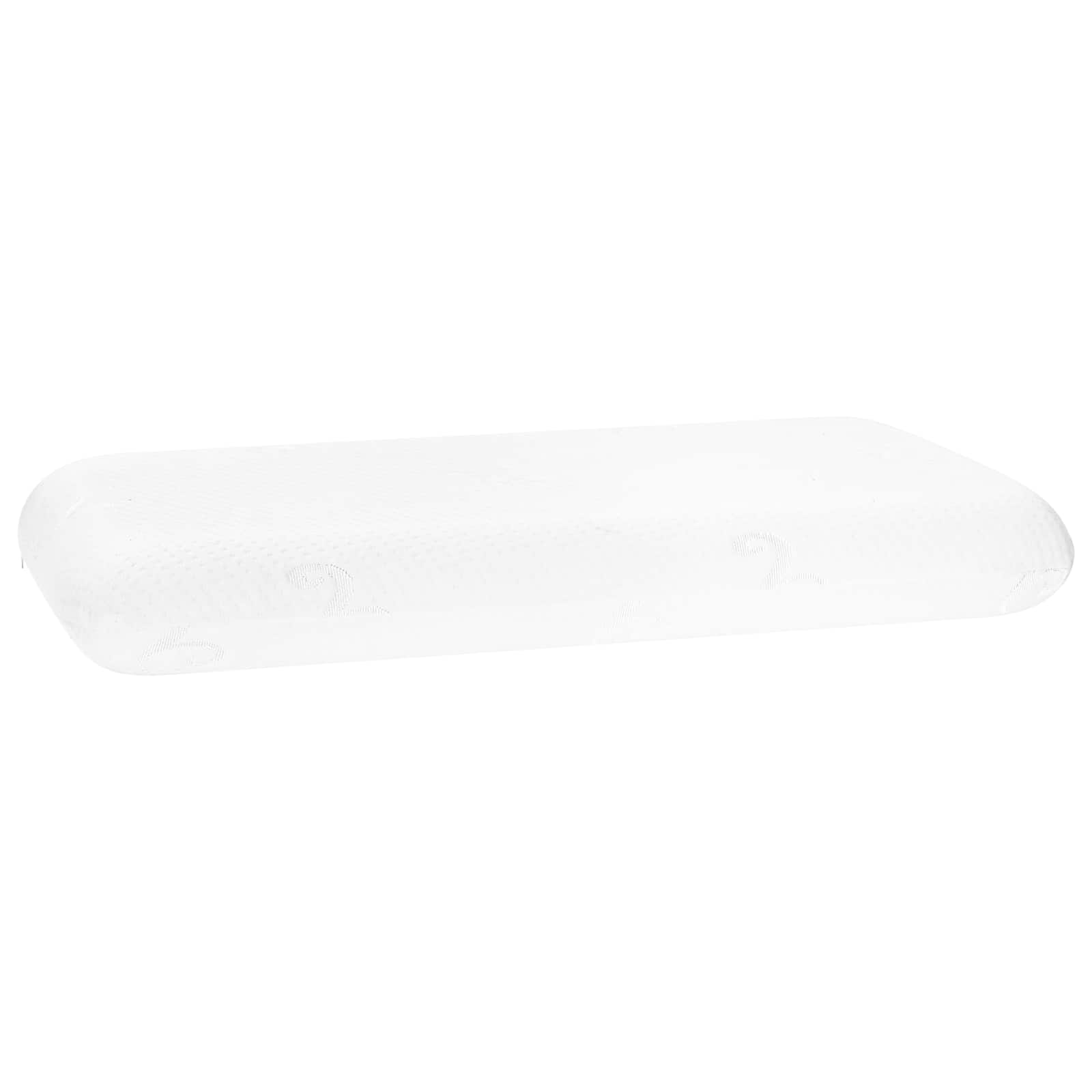 Cuscino da Letto 70 x 36 x 8,5 cm Medio Schiuma Memory Bianco