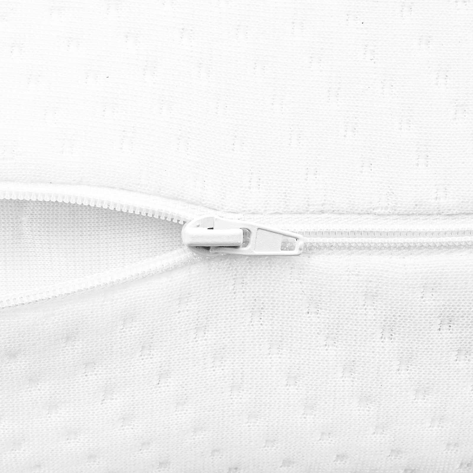 Cuscino da Letto 50 x 30 x 10,5 cm Medio Schiuma Memory Bianco