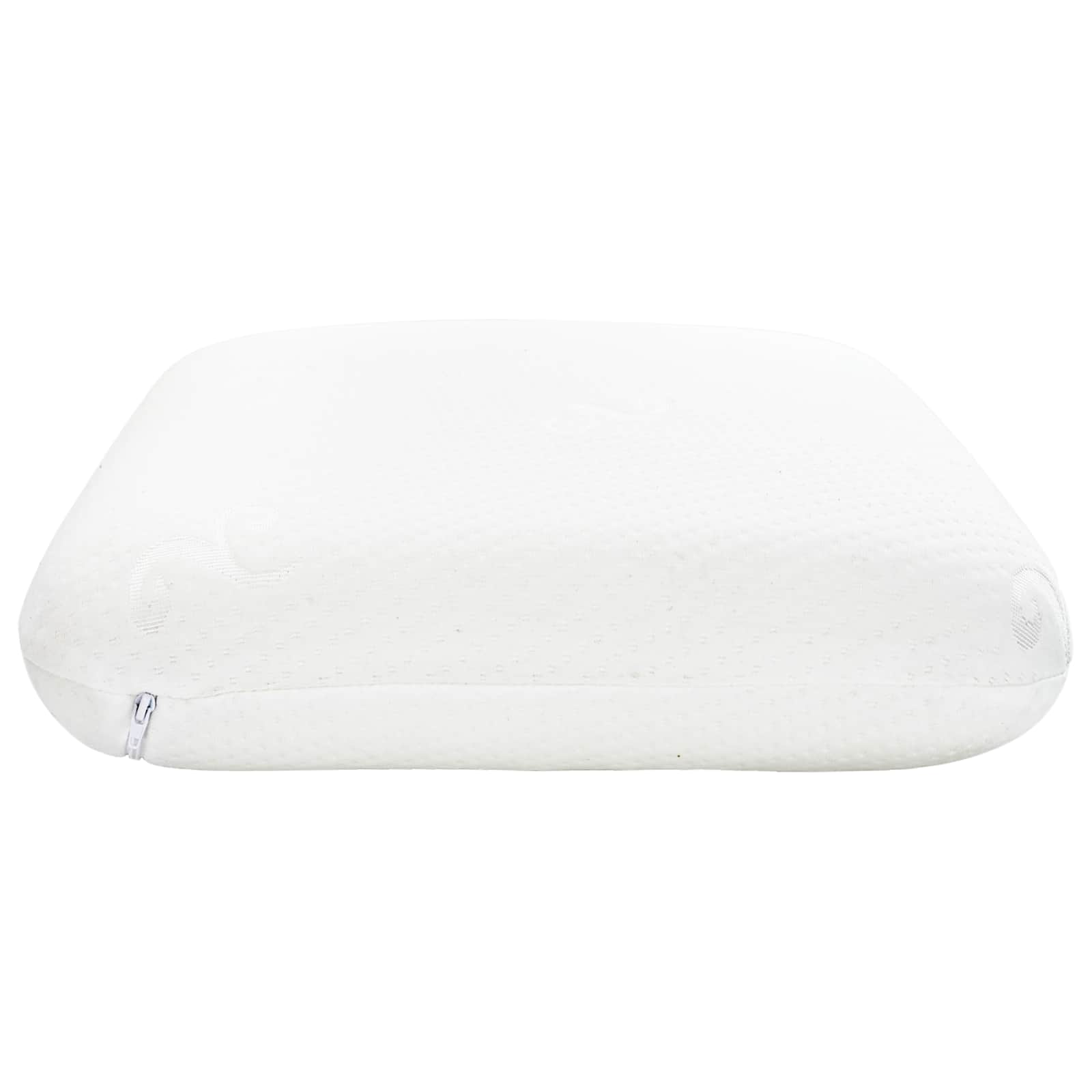 Cuscino da Letto 60 x 40 x 10,5 cm Medio Schiuma Memory Bianco