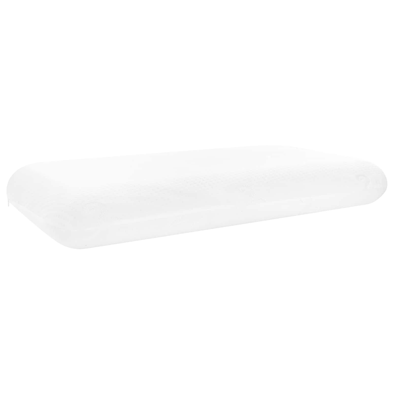 Cuscino da Letto 74 x 39 x 13 cm Medio Schiuma Memory Bianco