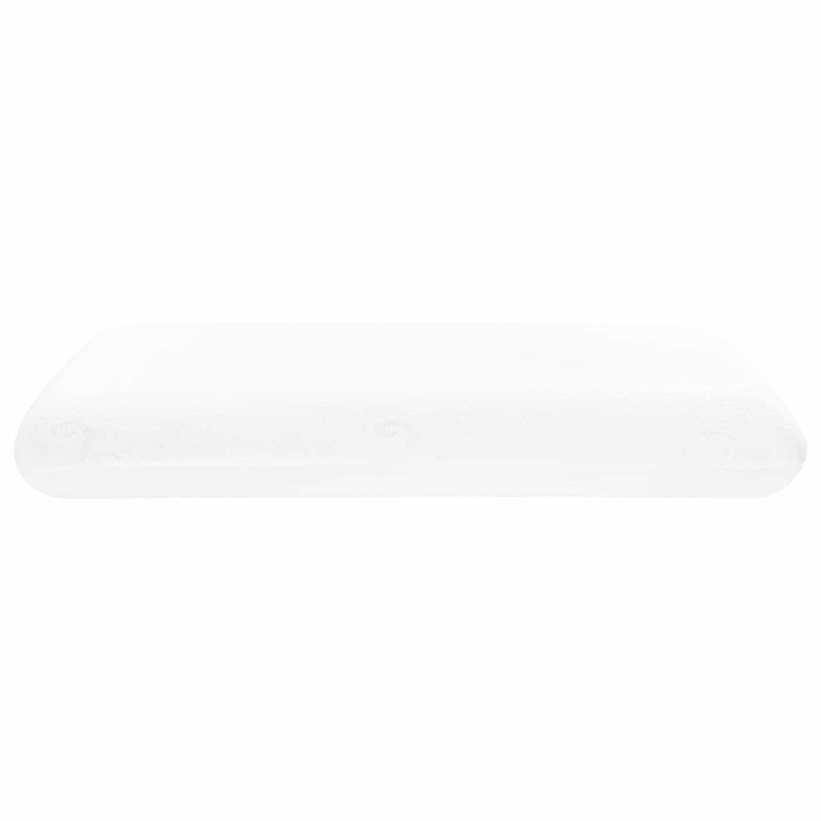 Cuscino da Letto 74 x 39 x 13 cm Medio Schiuma Memory Bianco