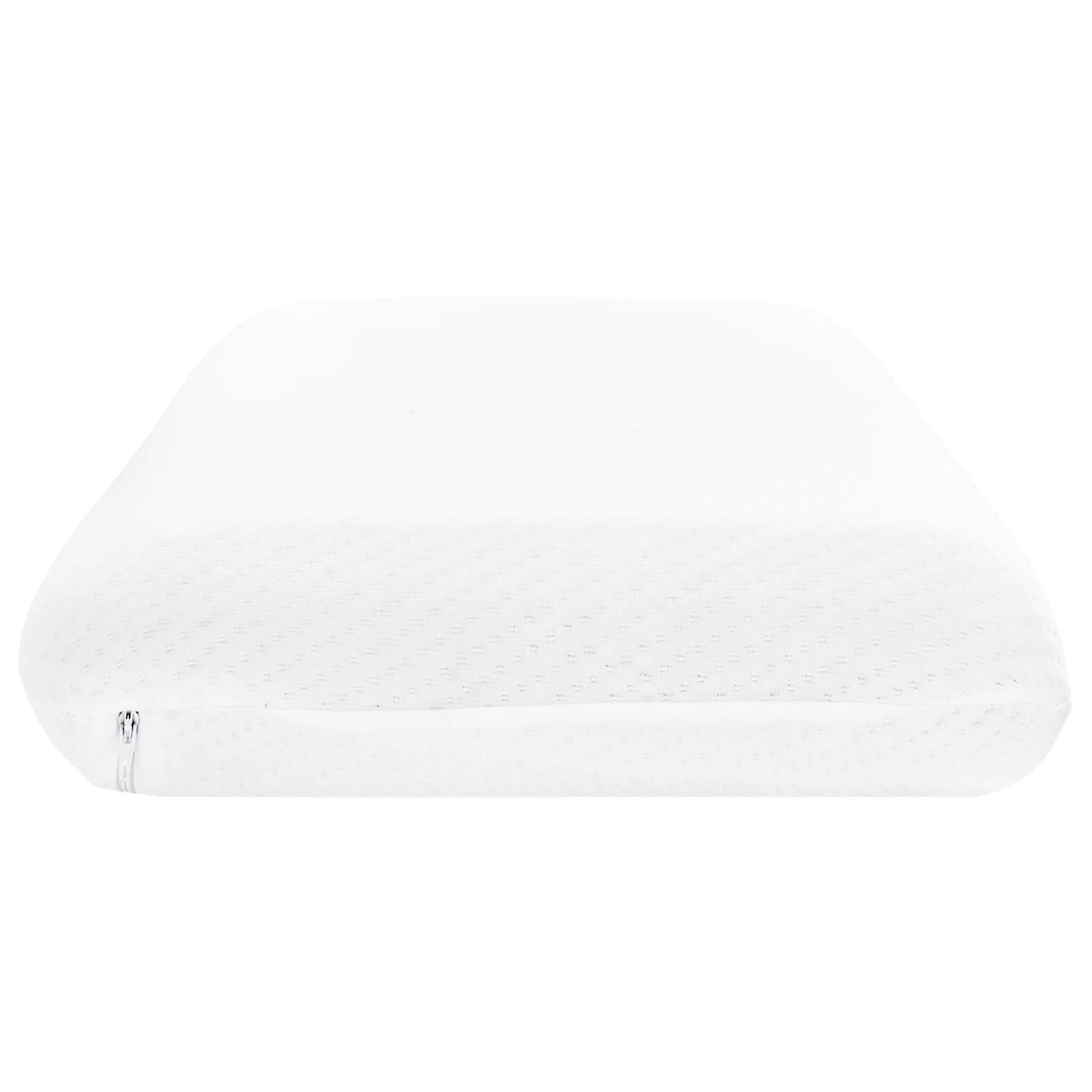 Cuscino da Letto 74 x 39 x 13 cm Medio Schiuma Memory Bianco