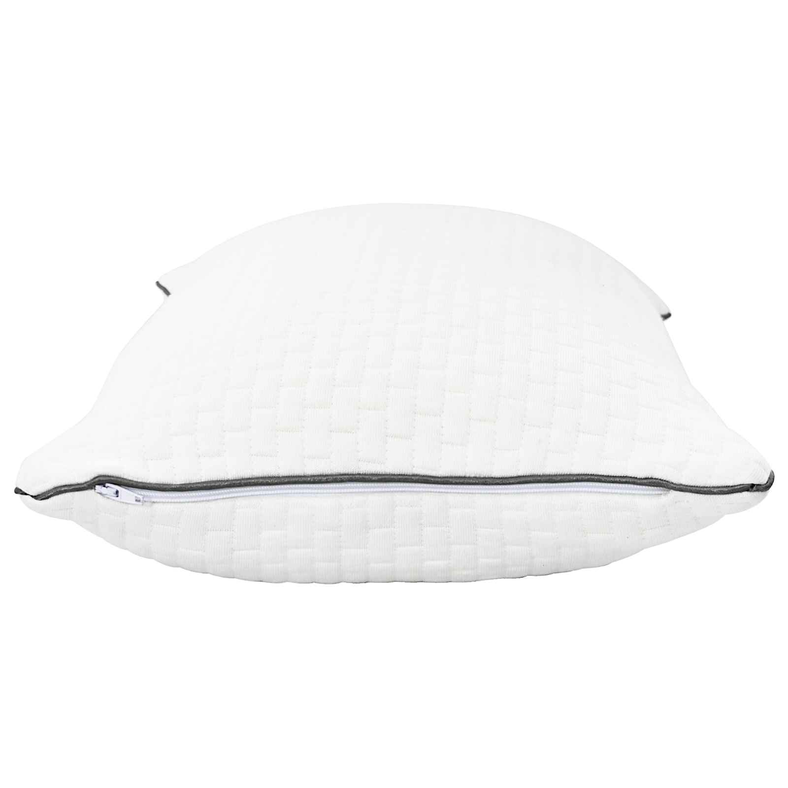 Cuscino Shread Bianco 60 x 40 x 14,5 cm Schiuma Memory