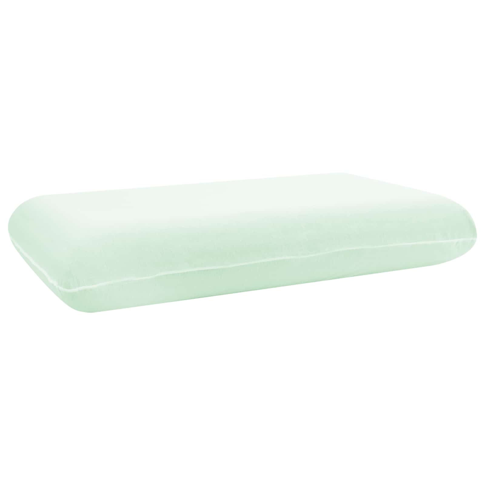 Cuscino da Letto 60 x 40 x 10 cm Schiuma Memory Bianco