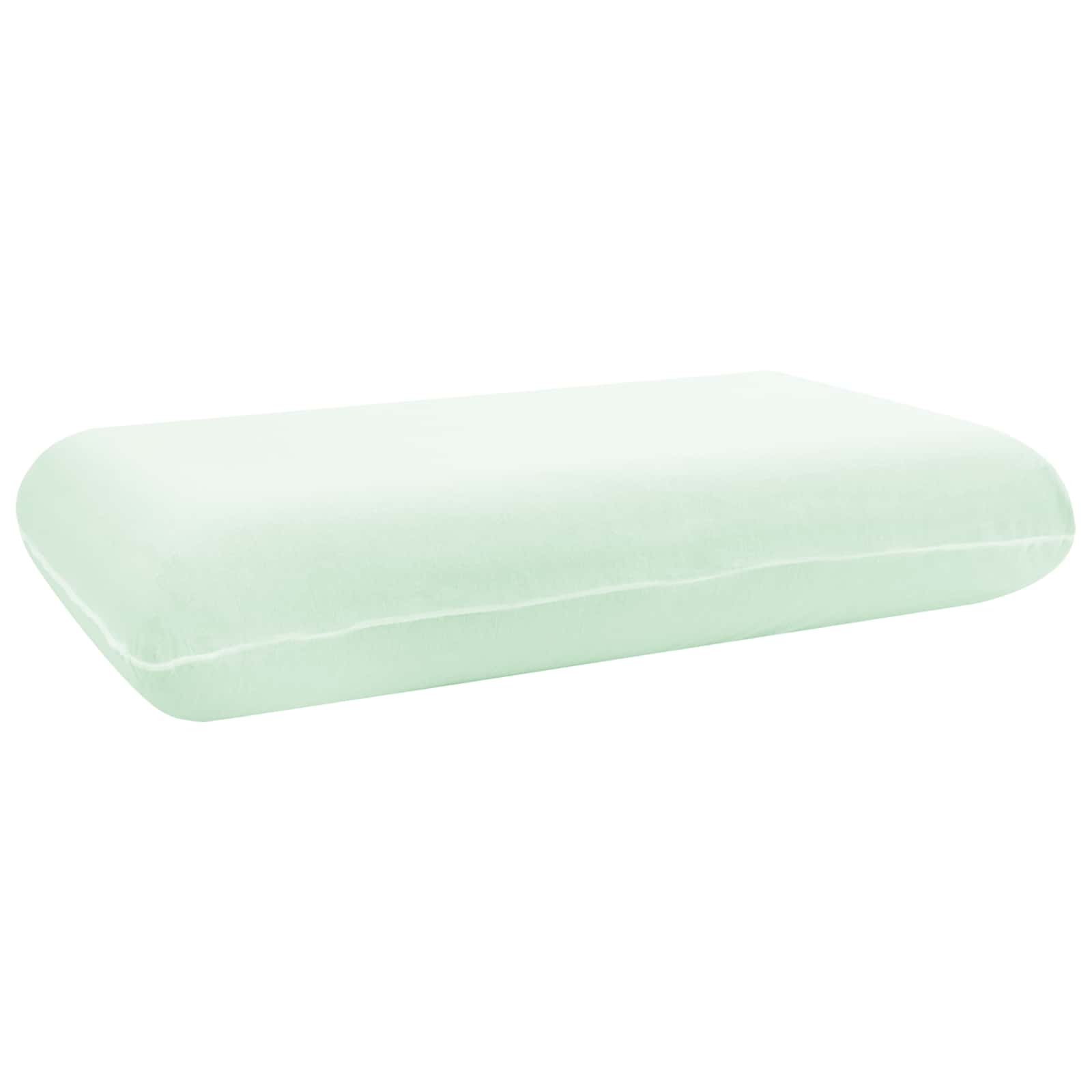 Cuscino da Letto 50 x 30 x 10 cm Schiuma Memory Bianco
