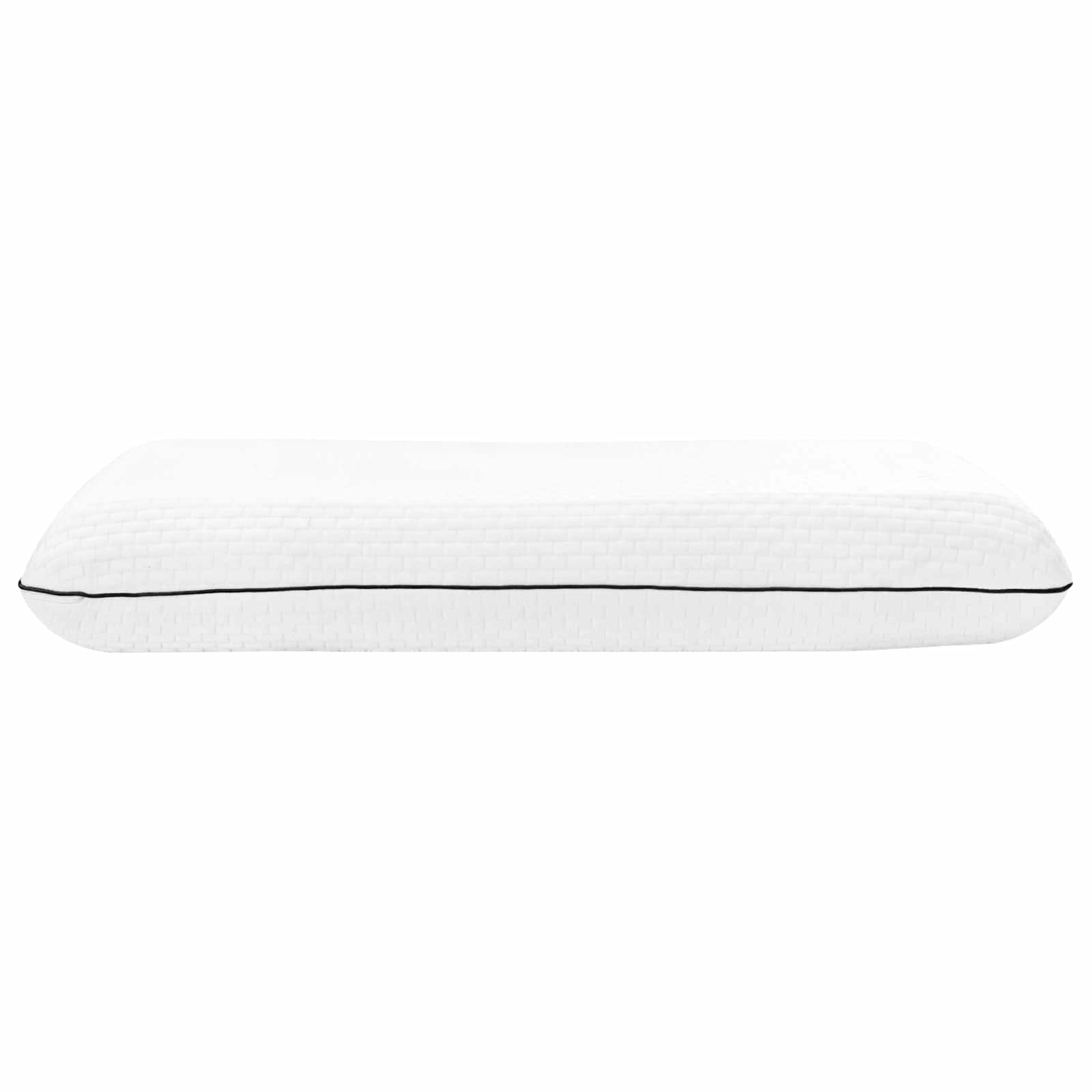 Cuscino da Letto 70 x 40 x 14 cm Medio Schiuma Gel Bianco