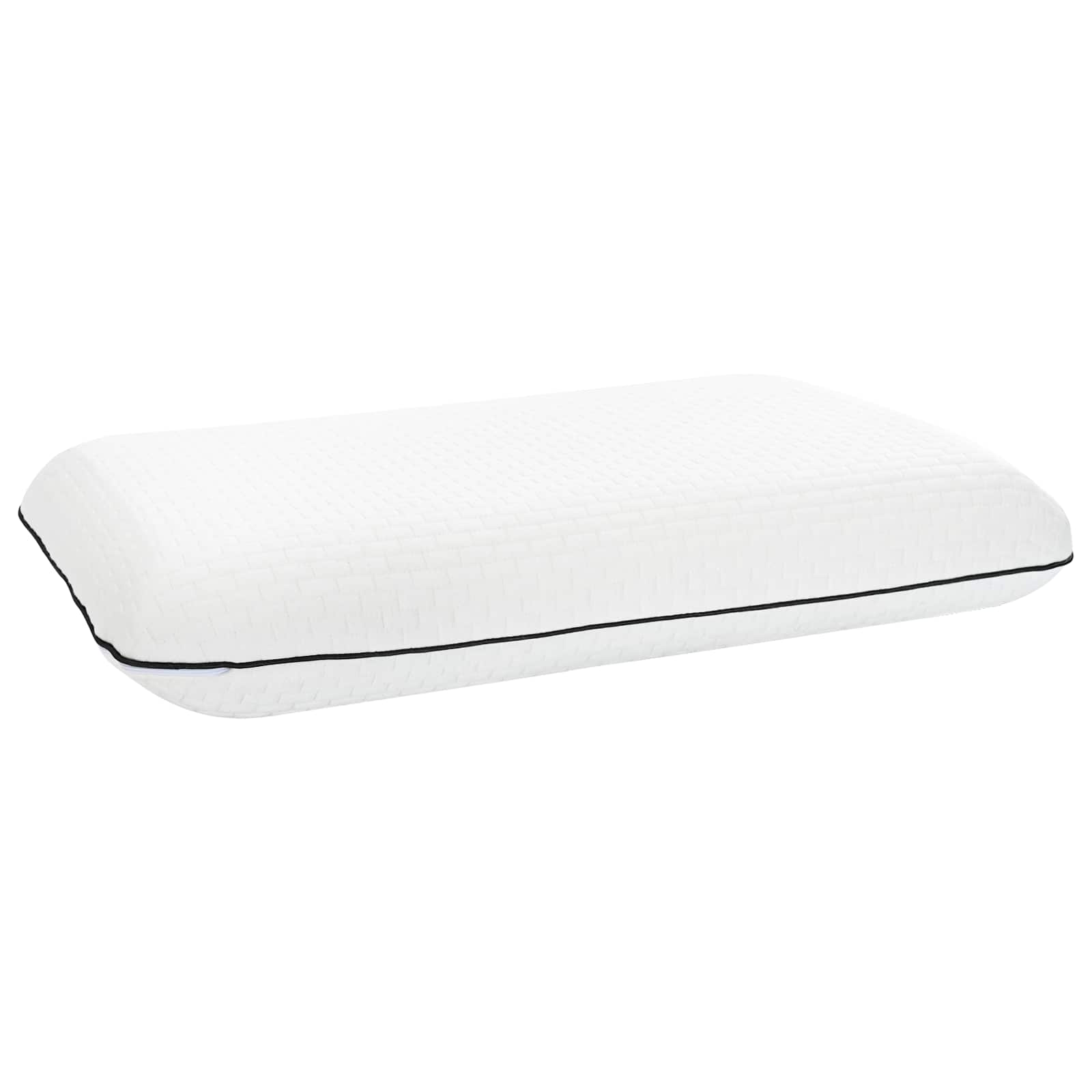 Cuscino da Letto 30 x 50 x 9 cm Medio Schiuma Gel Bianco