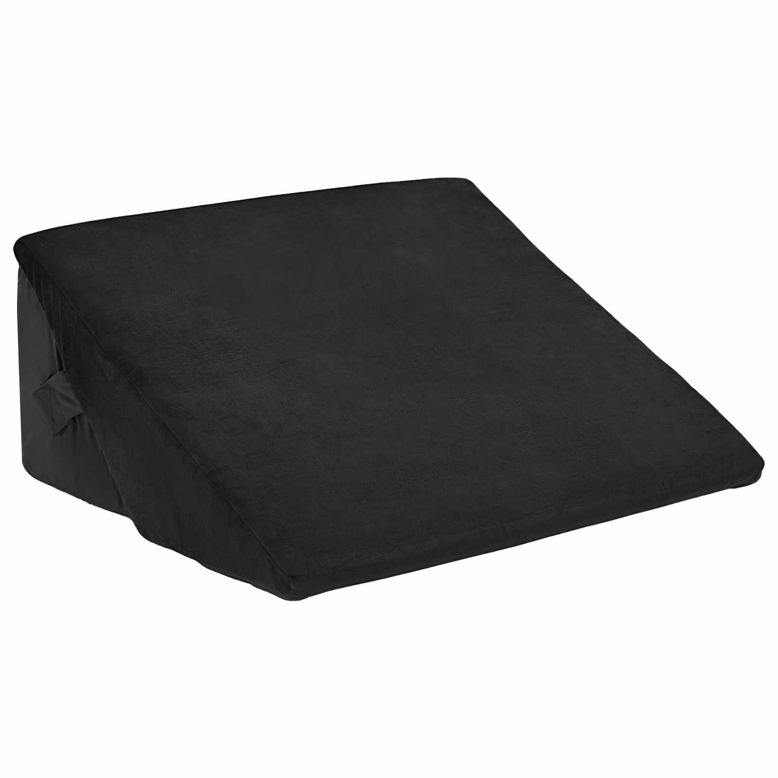 Cuscino a Wedge Nero 55 x 55 x 26 cm Schiuma Memory