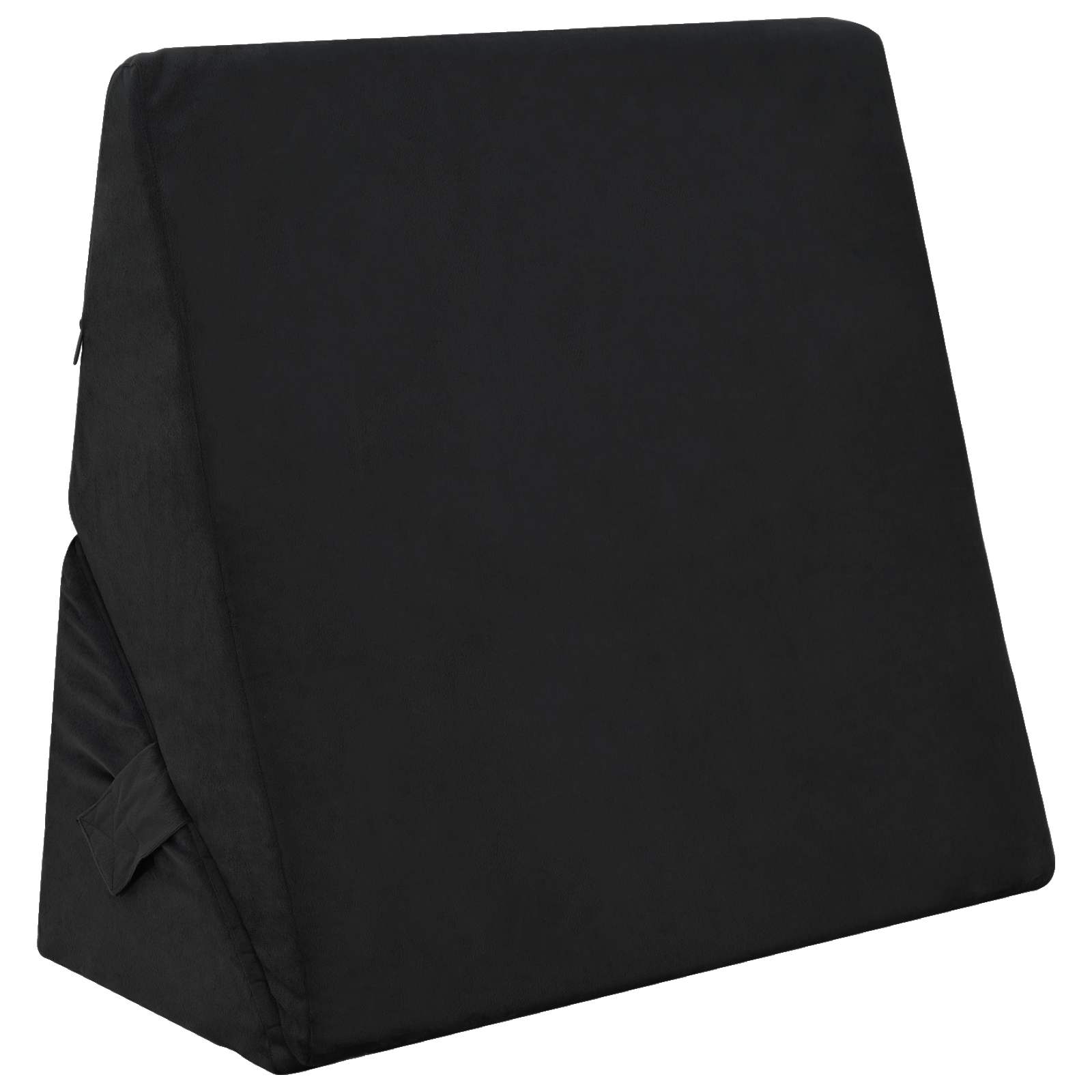 Cuscino a Wedge Nero 55 x 55 x 26 cm Schiuma Memory