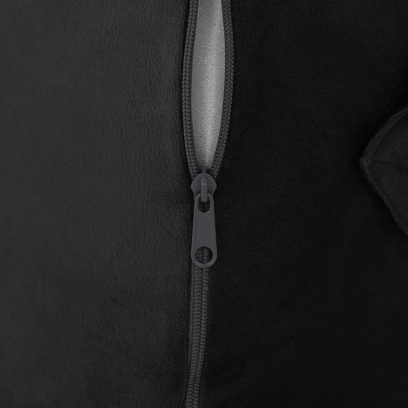 Cuscino a Wedge Nero 55 x 55 x 26 cm Schiuma Memory