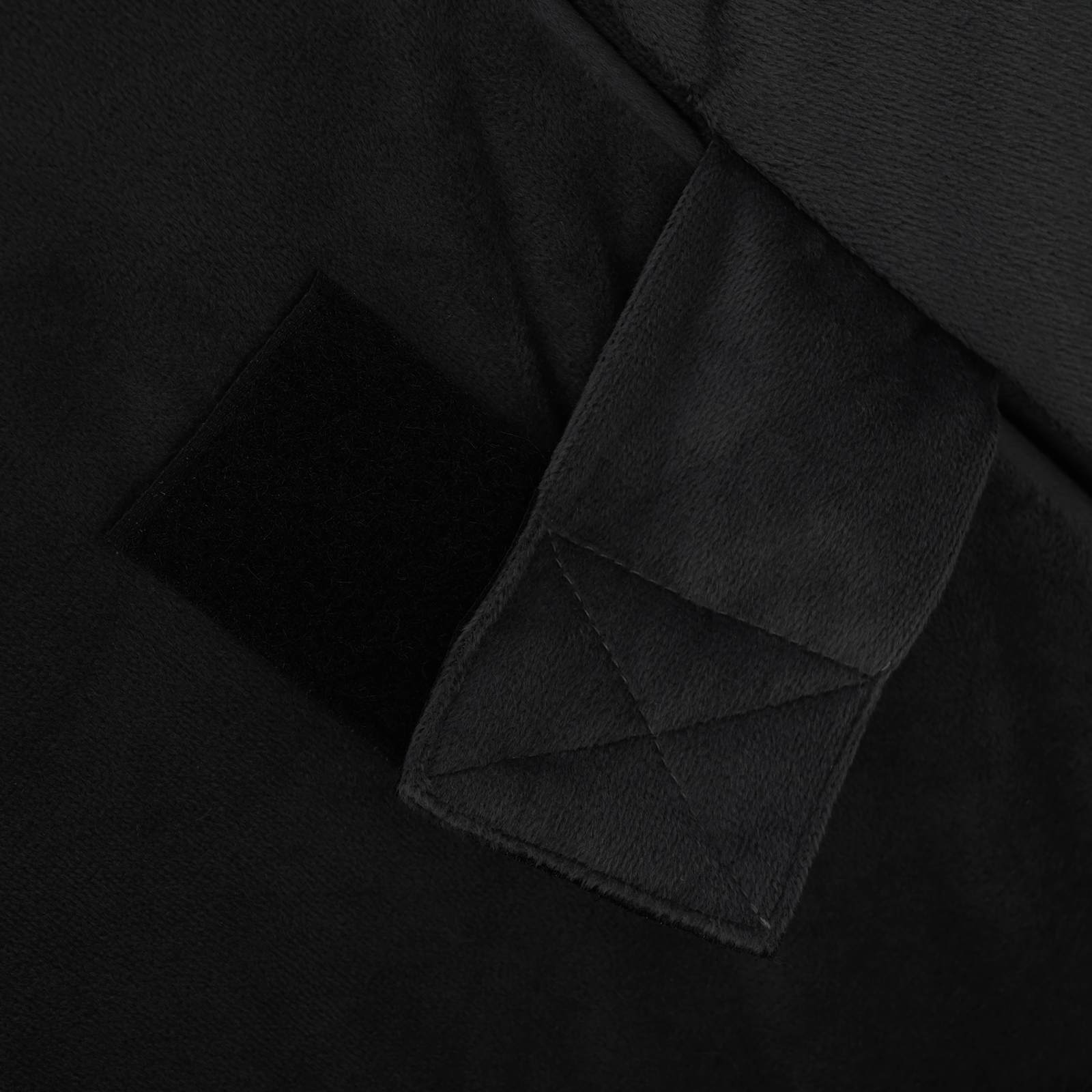 Cuscino a Wedge Nero 55 x 55 x 26 cm Schiuma Memory