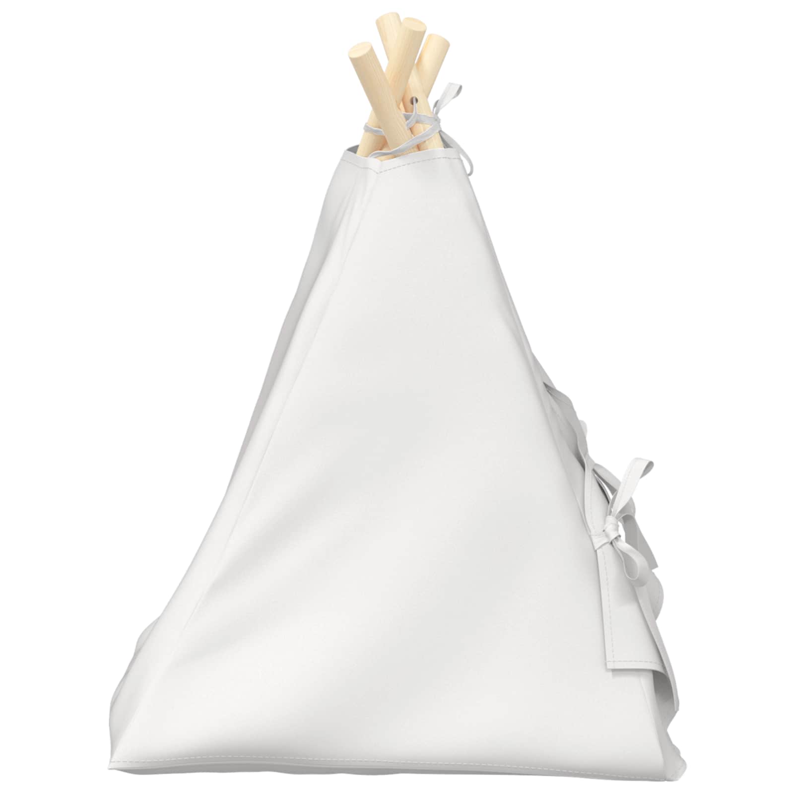 Tenda per animali con cuscino Bianco 40 x 40 x 50 cm Poliestere