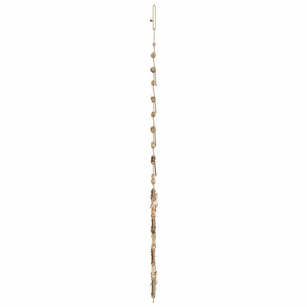 Albero di Natale Naturale 120 cm Legno di Frassino Massiccio