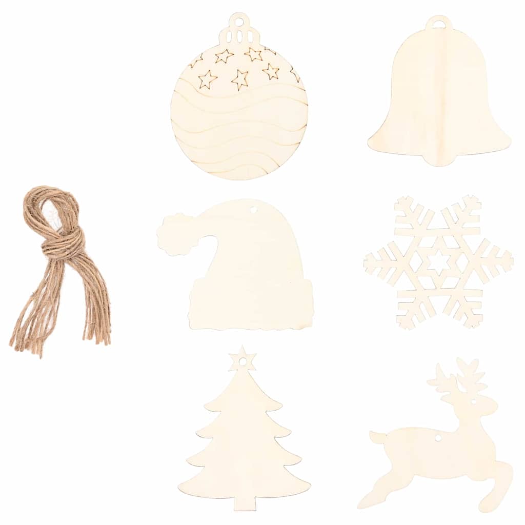 Albero di Natale Naturale 120 cm Legno di Frassino Massiccio
