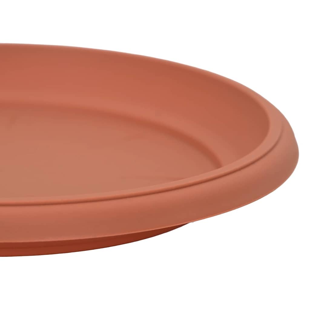 Vassoio Rotondo per Fiori 24 pz Rosso Mattone Ø 27 x 2,5 cm