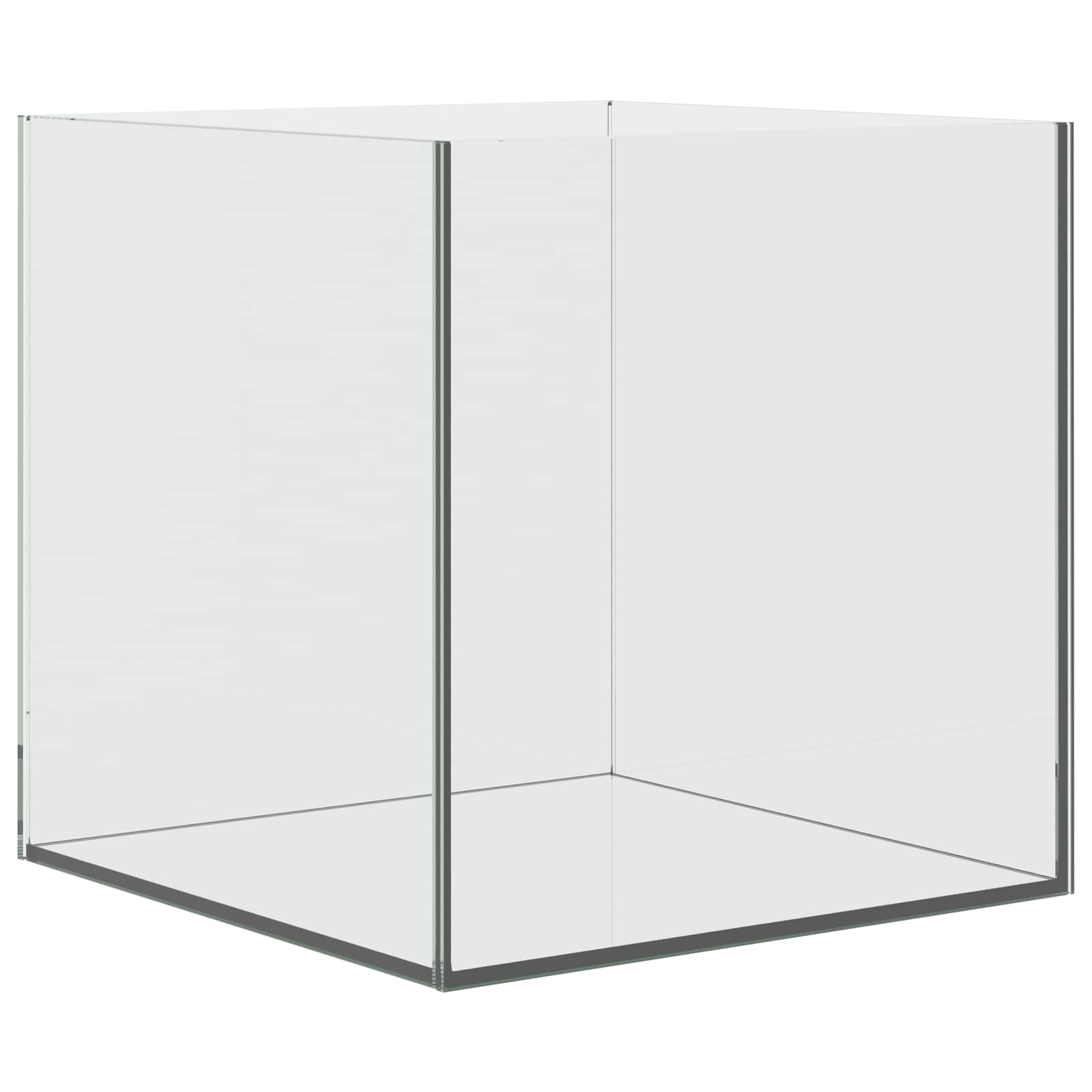 Acquario con archiviazione Trasparente 30 x 30 x 30 cm Vetro