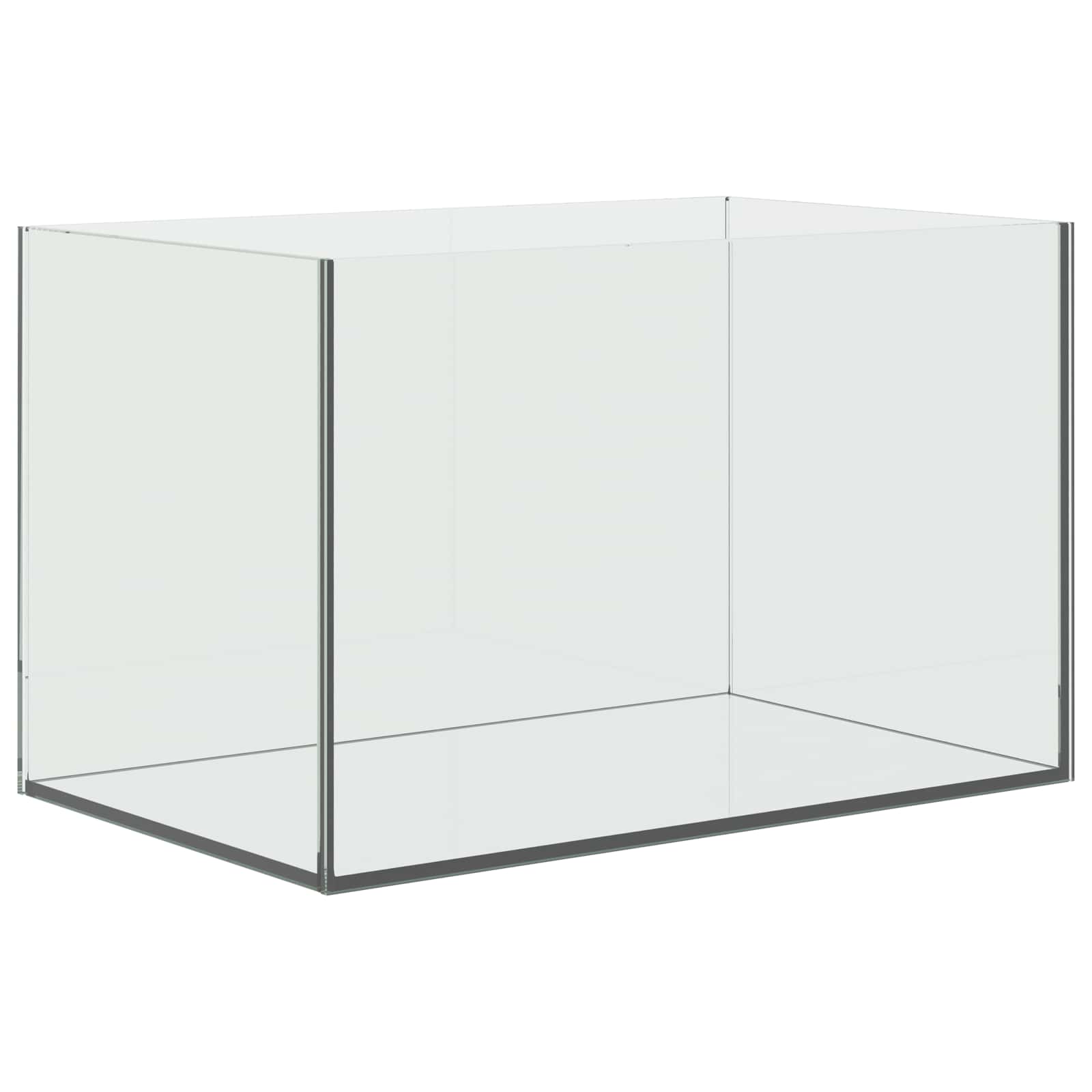 Acquario con archiviazione Trasparente 40 x 25 x 25 cm Vetro
