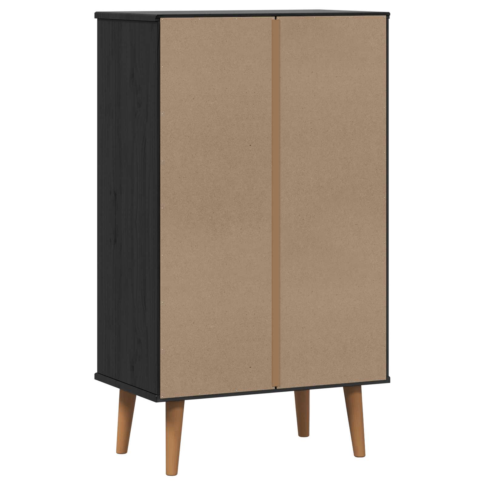 Mobile per scarpe MOLDE 59,5 x 35 x 103 cm Nero