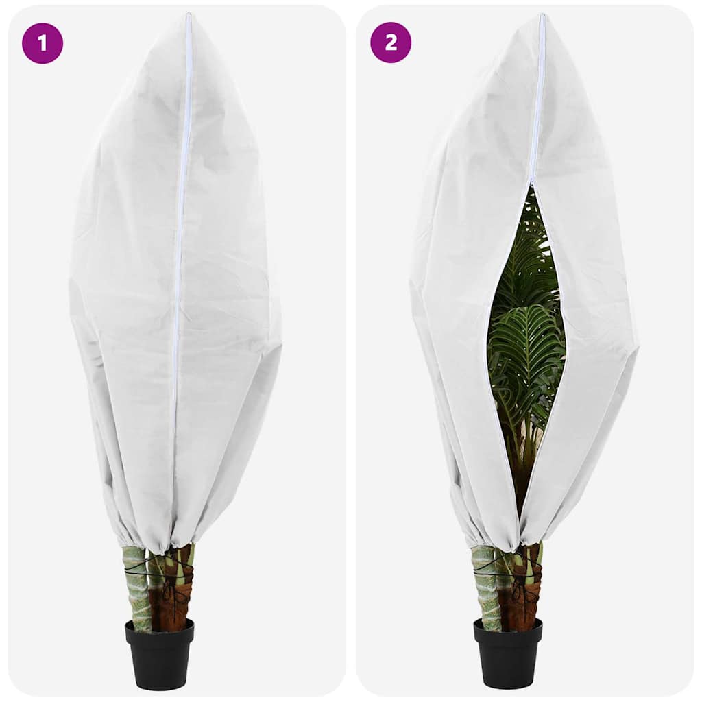 Coperture in Fleece per Protezione Antigelo delle Piante 5 pz